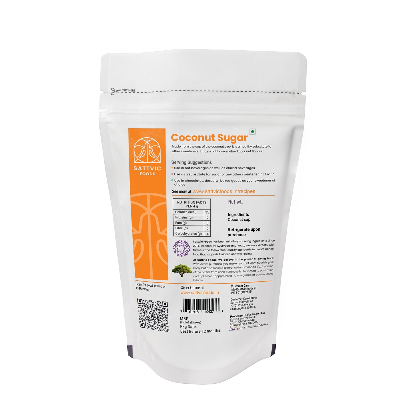 Coconut Sugar | Unrefined, Natural, Low-GI Sweetener