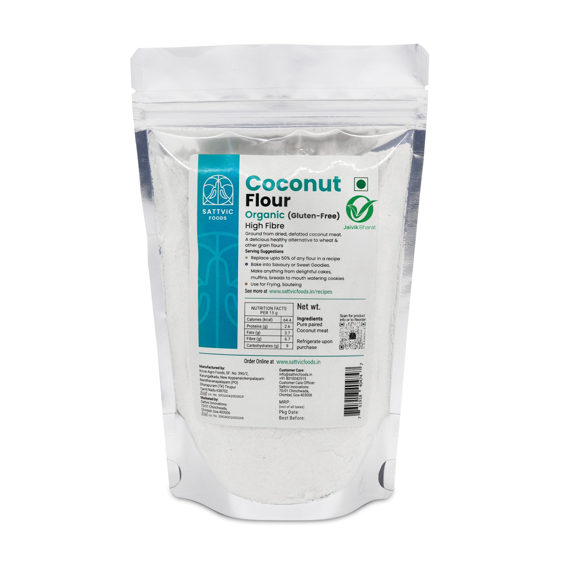 Coconut Flour | Defatted | Keto-Friendly