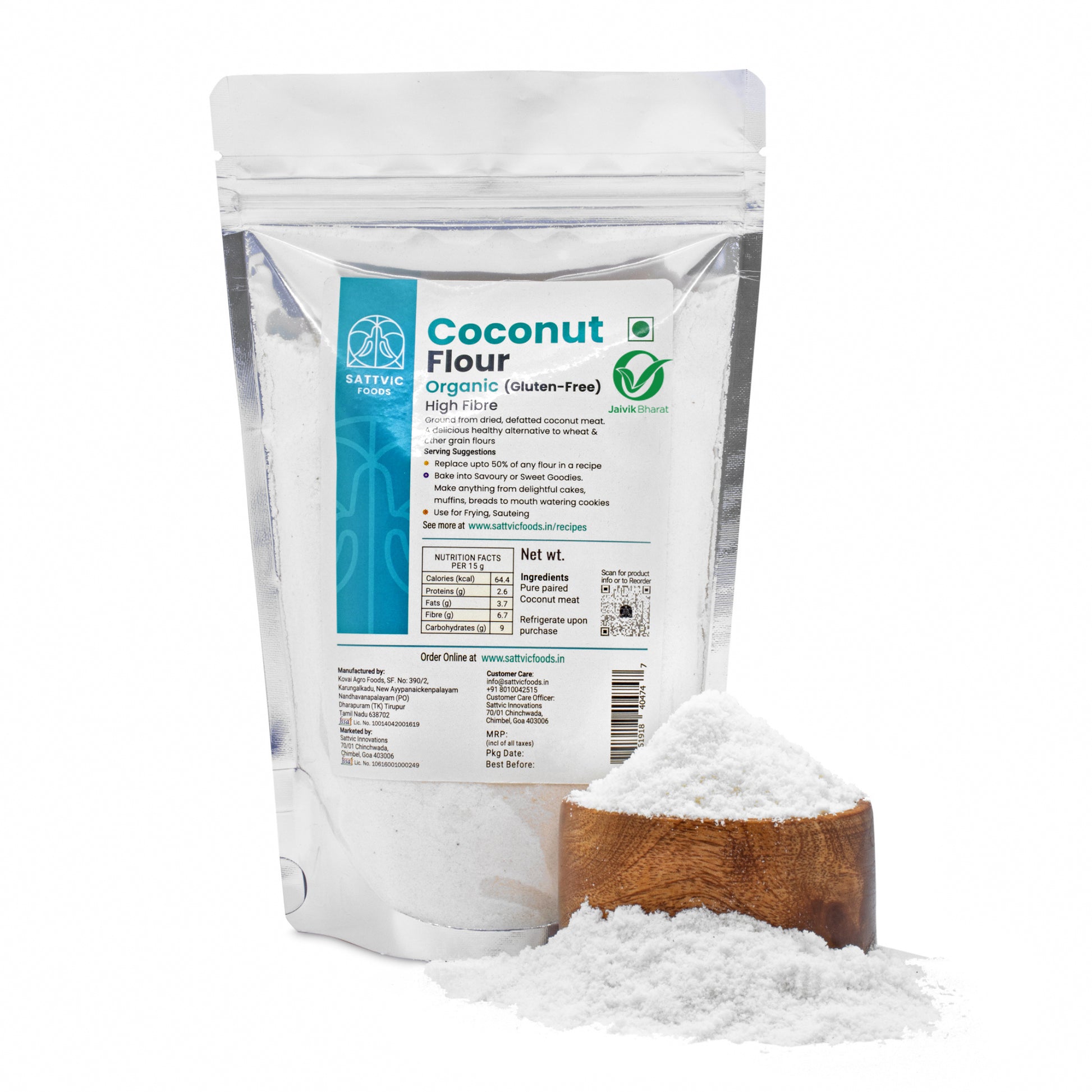 Coconut Flour | Defatted | Keto-Friendly