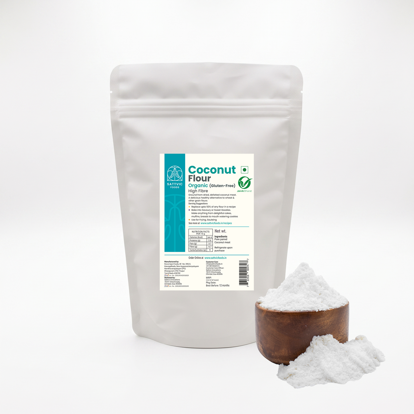 Coconut Flour | Defatted | Keto-Friendly