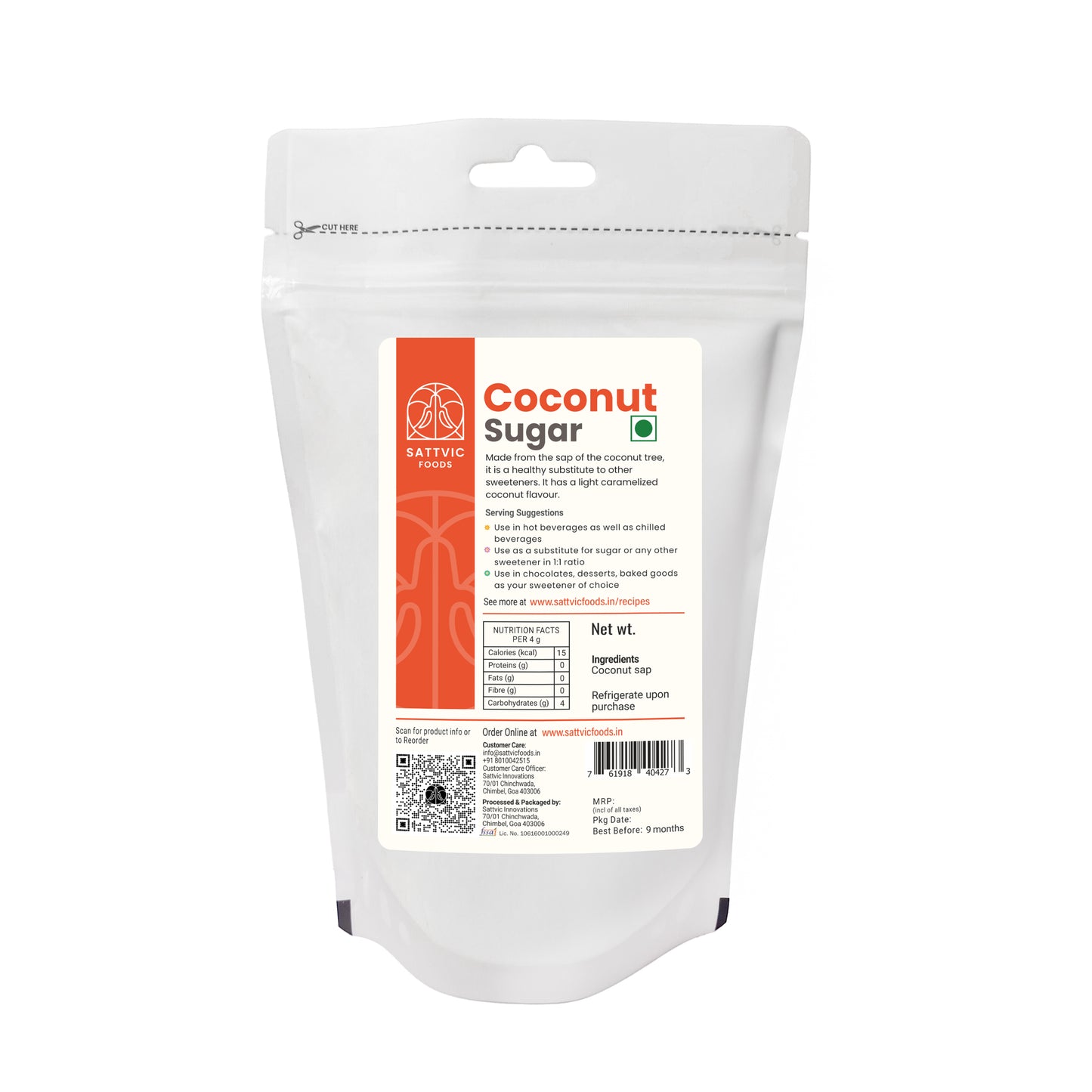 Coconut Sugar | Unrefined, Natural, Low-GI Sweetener
