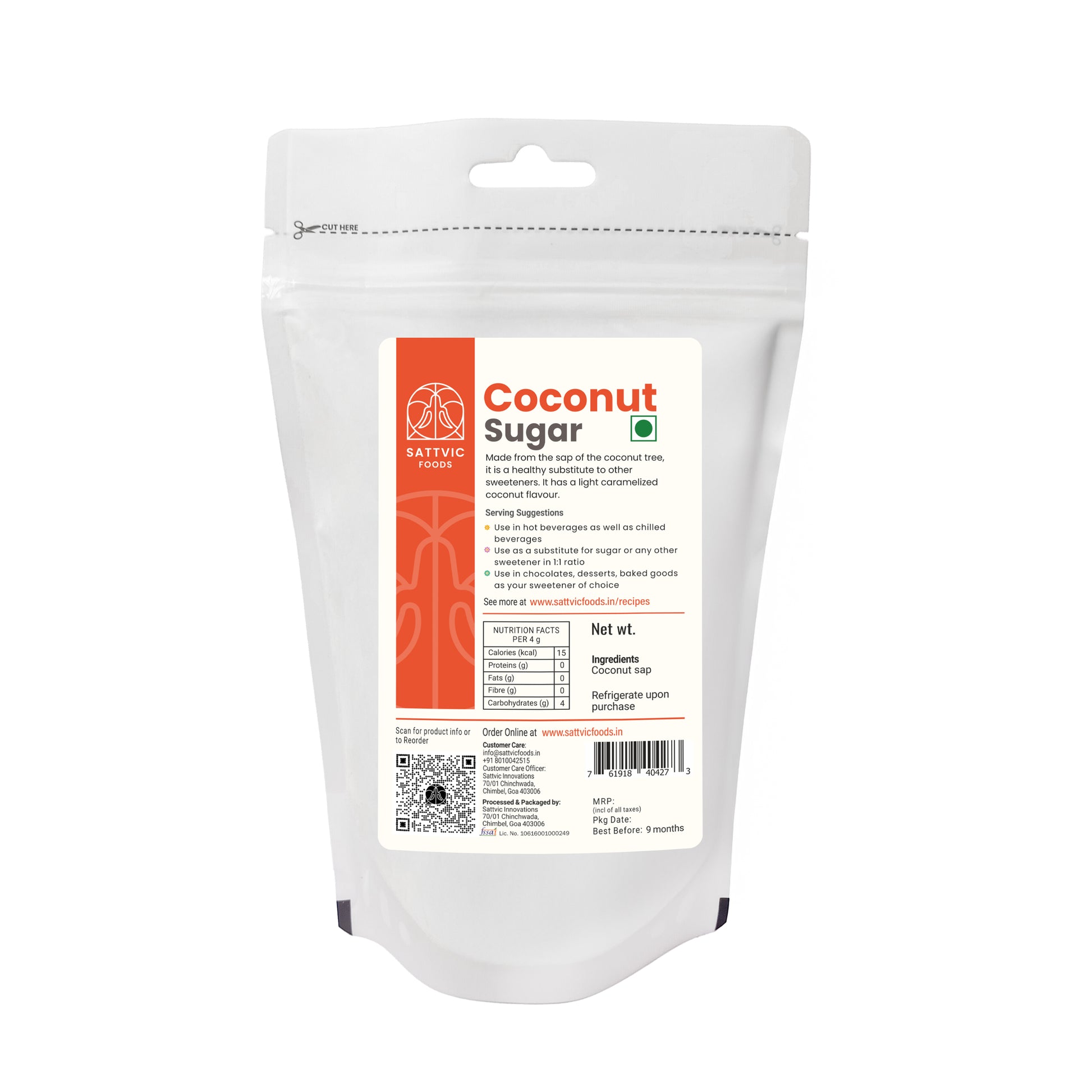 Coconut Sugar | Unrefined, Natural, Low-GI Sweetener