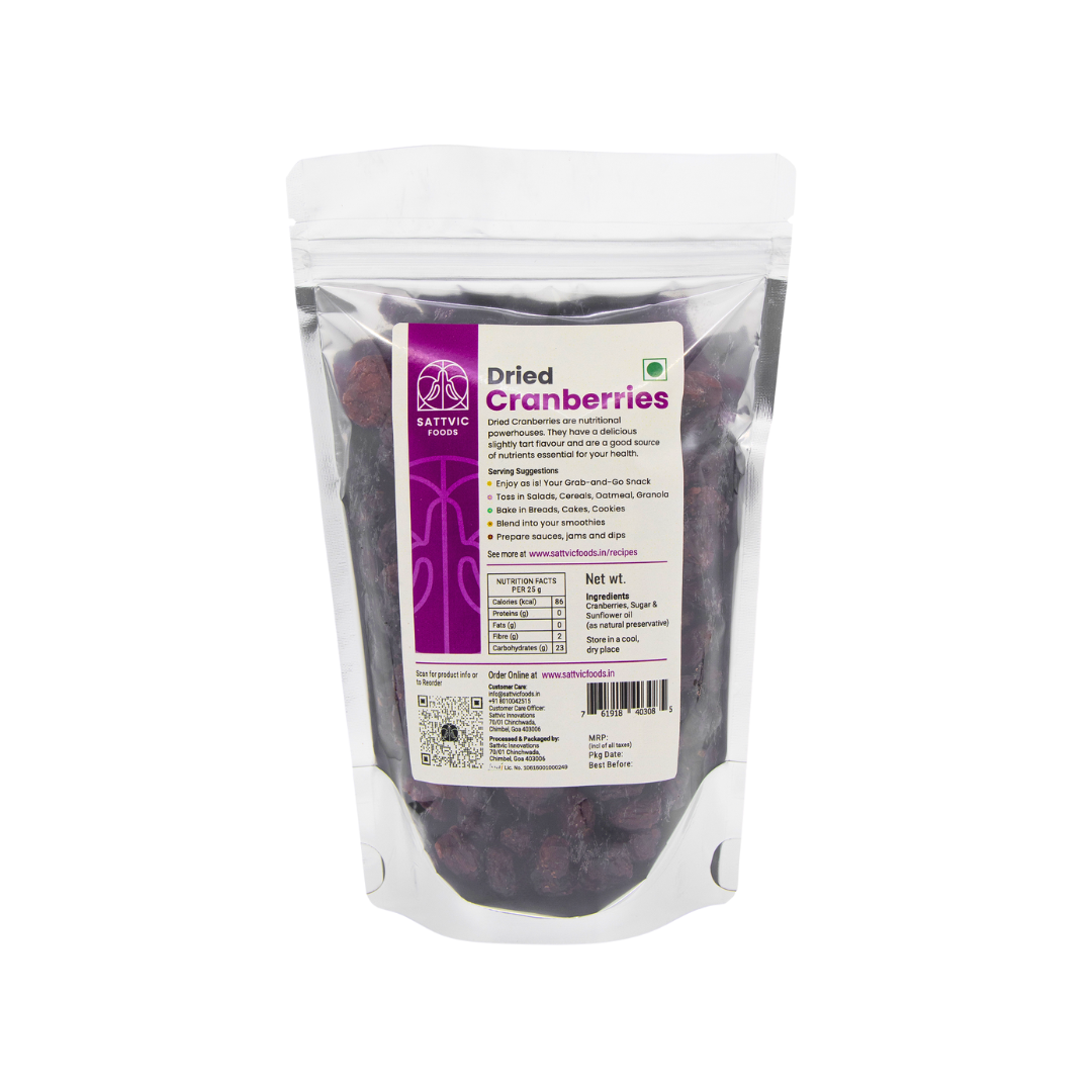 Dried Cranberries (from Canada) | Natures Superfood