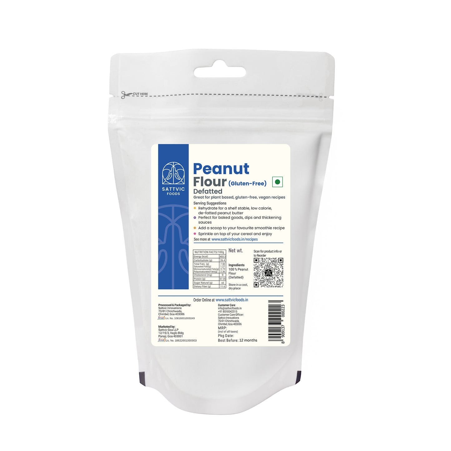Defatted Peanut Flour | Plant-Based & Gluten Free