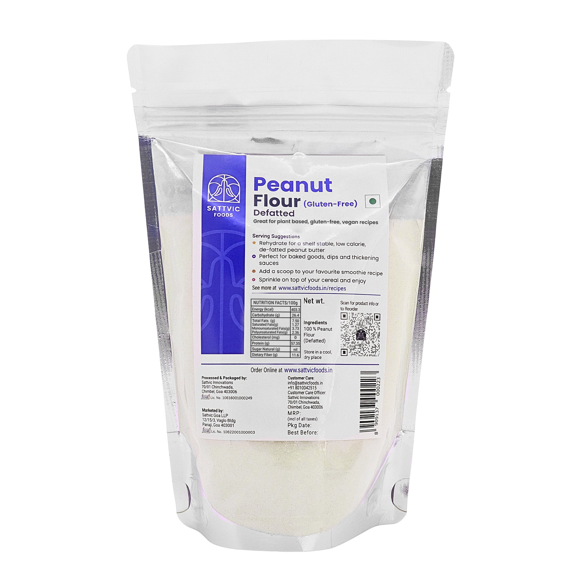 Defatted Peanut Flour | Plant-Based & Gluten Free