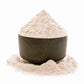 A bowl of khapli wheat flour