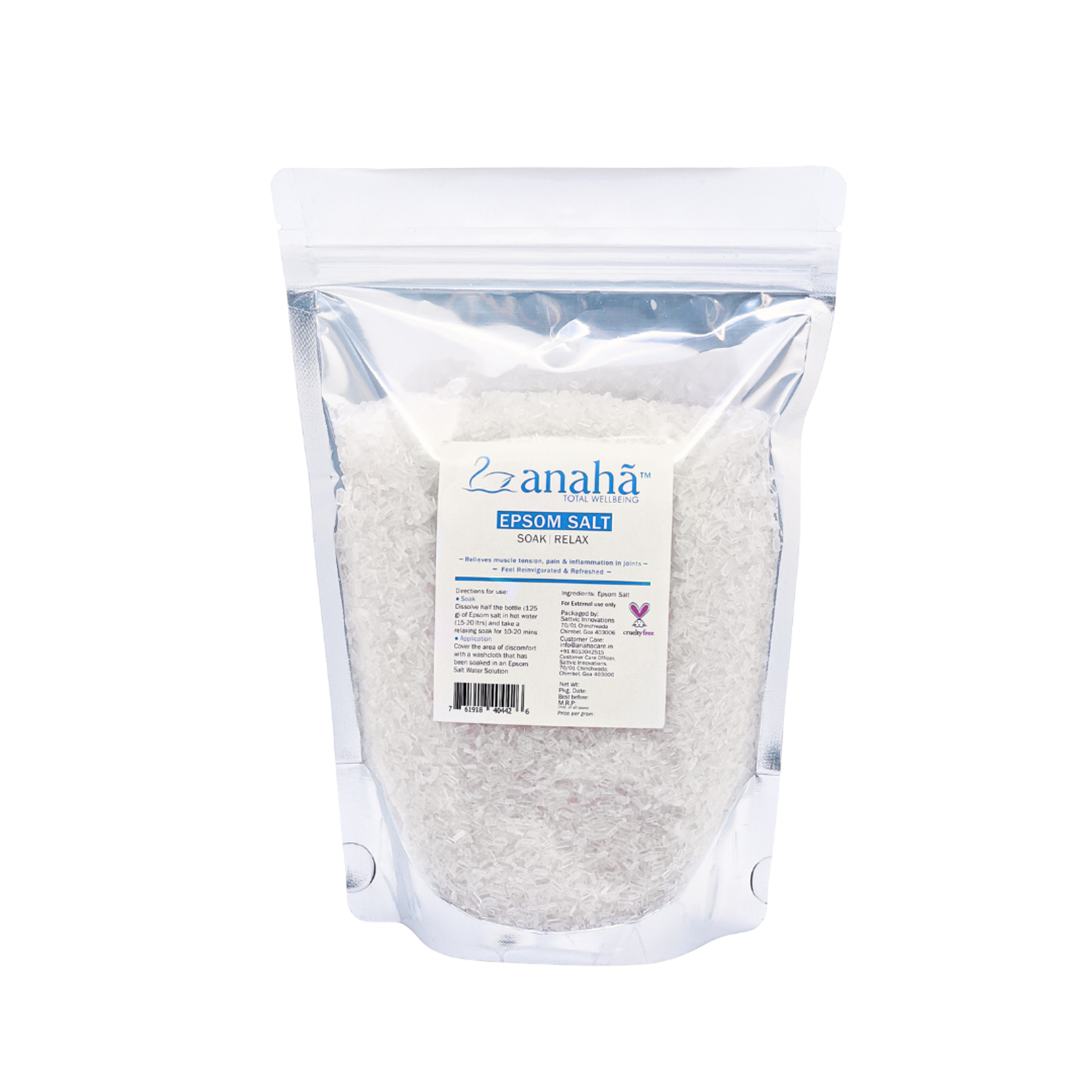 Epsom Salt | For Muscle Pain & Fungal Infections