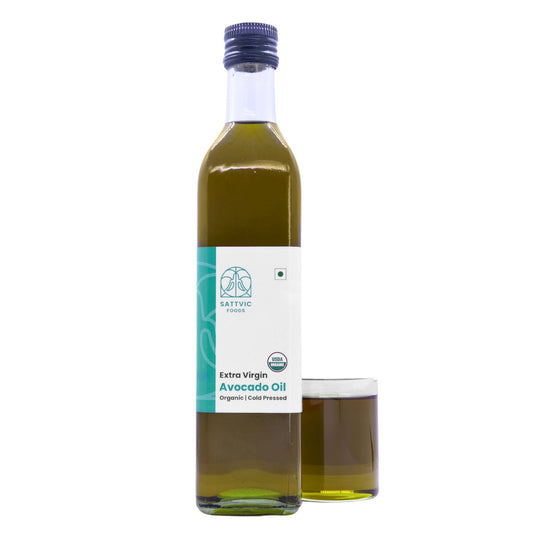 Extra Virgin Avocado Oil | Certified Organic, Cold-Pressed, NON-GMO