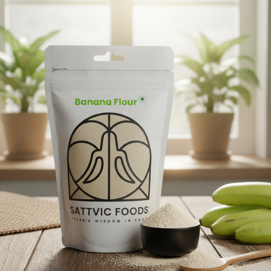 Raw Banana Flour | Natural Gluten-Free | Superfood