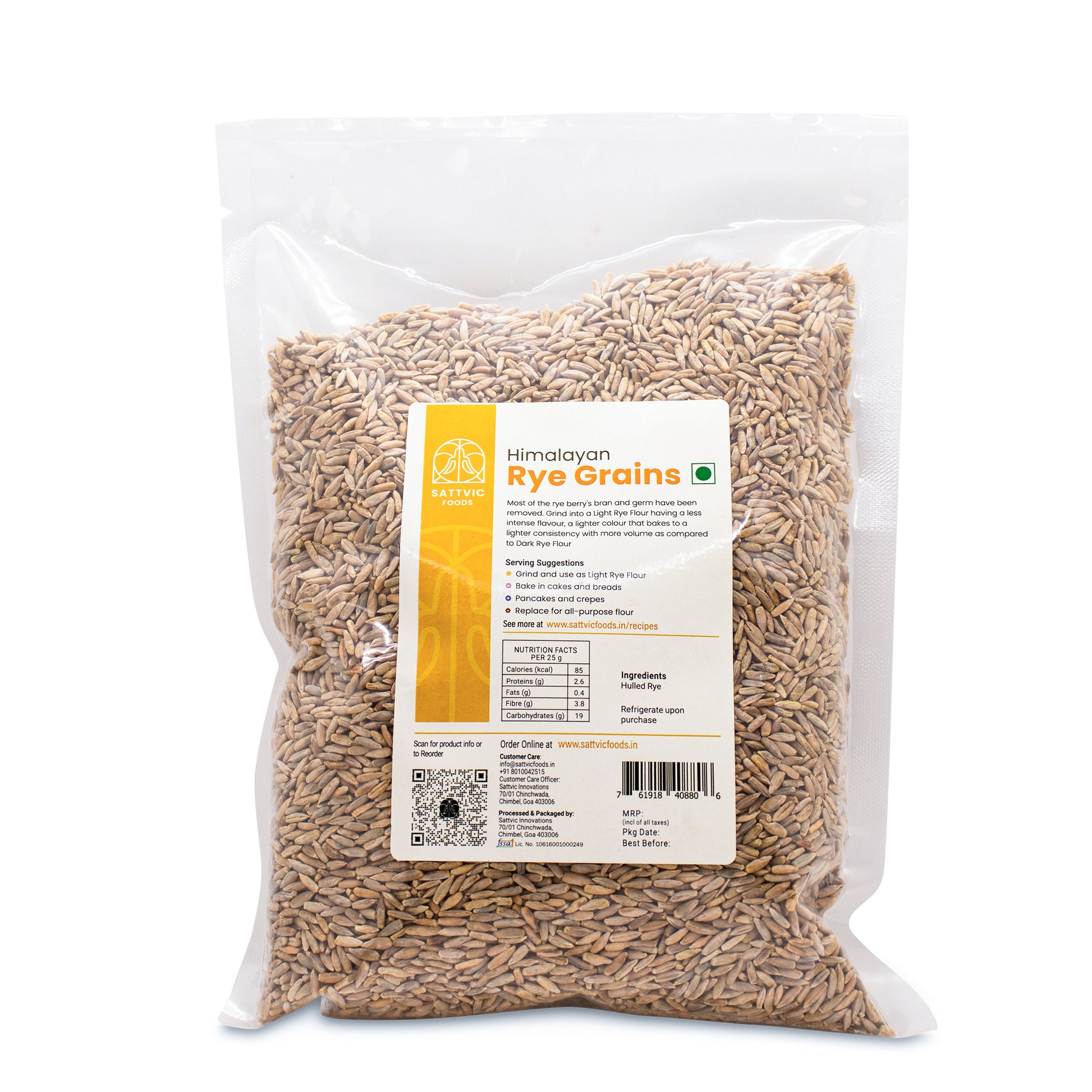 Rye grains
