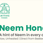 Neem Honey (Raw and Unheated)