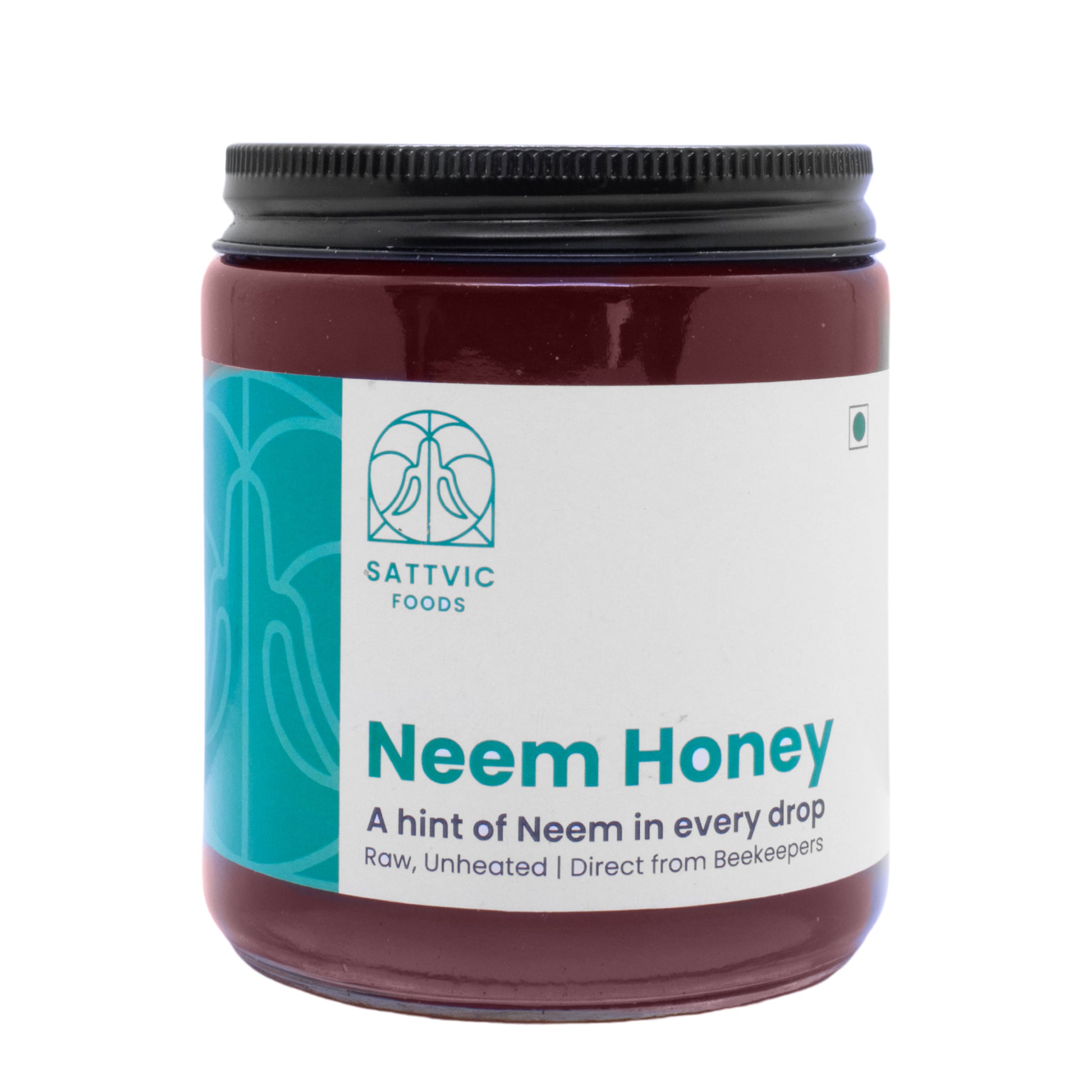 Neem honey in a jar