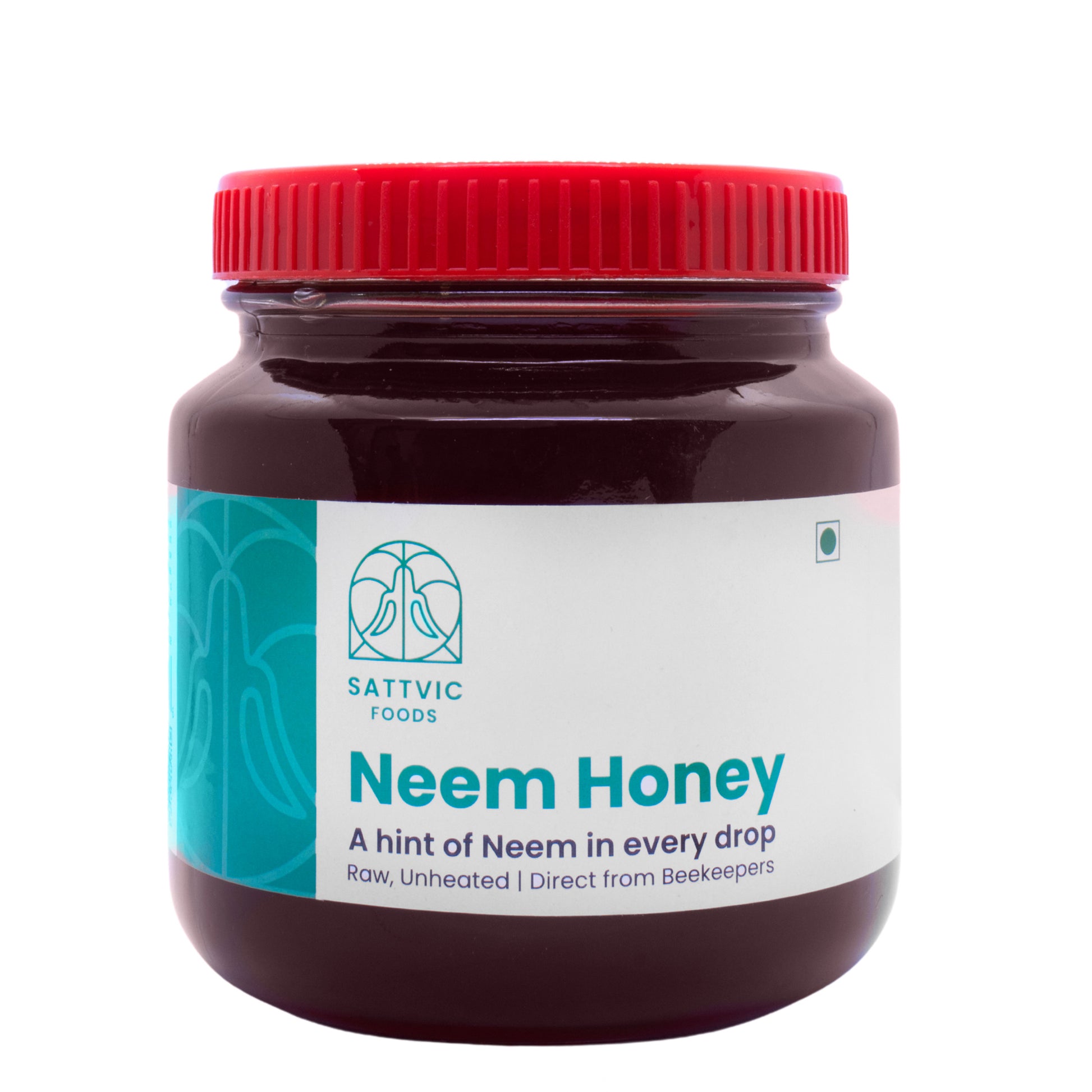 Neem honey in a jar