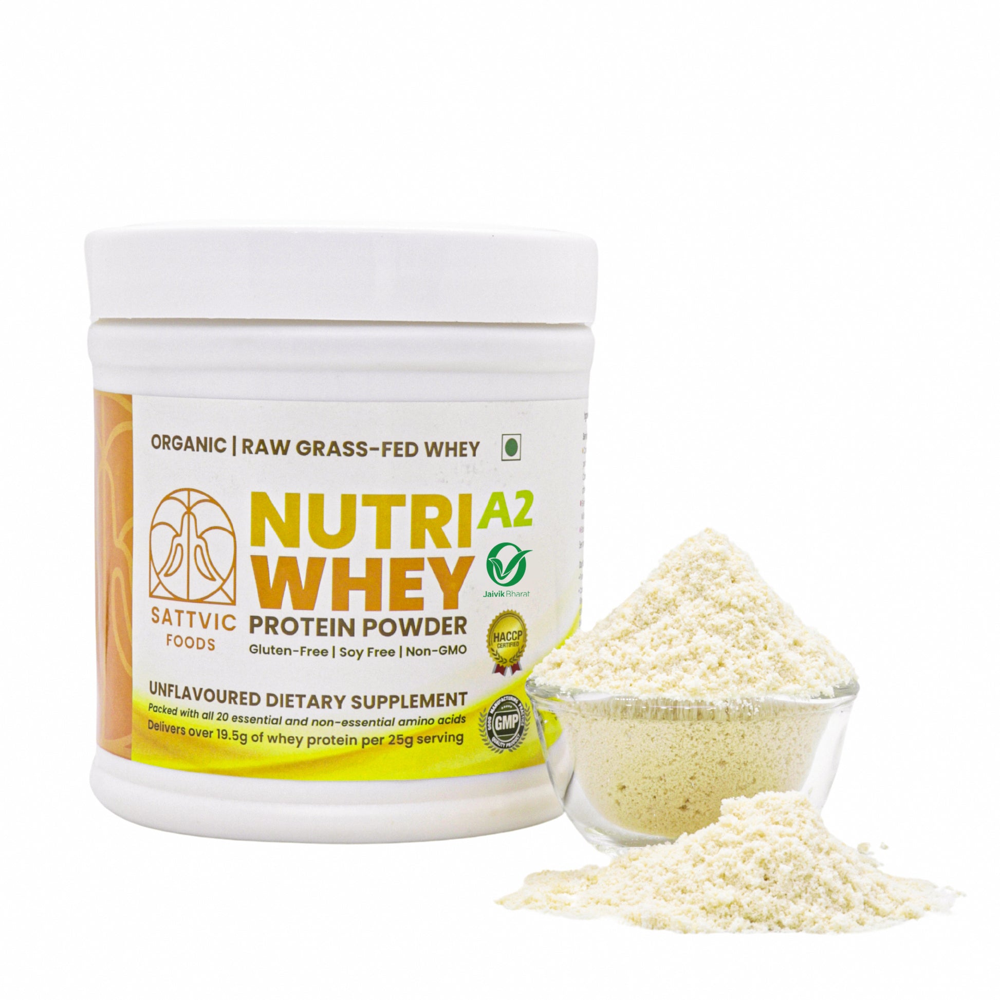 Organic A2 Whey Protein Concentrate 80%