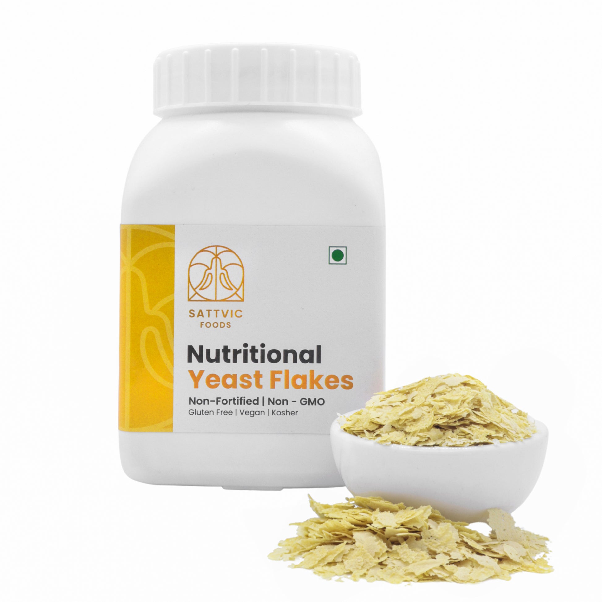 Nutritional Yeast Flakes - Non Fortified, Non GMO, Vegan, Gluten-Free