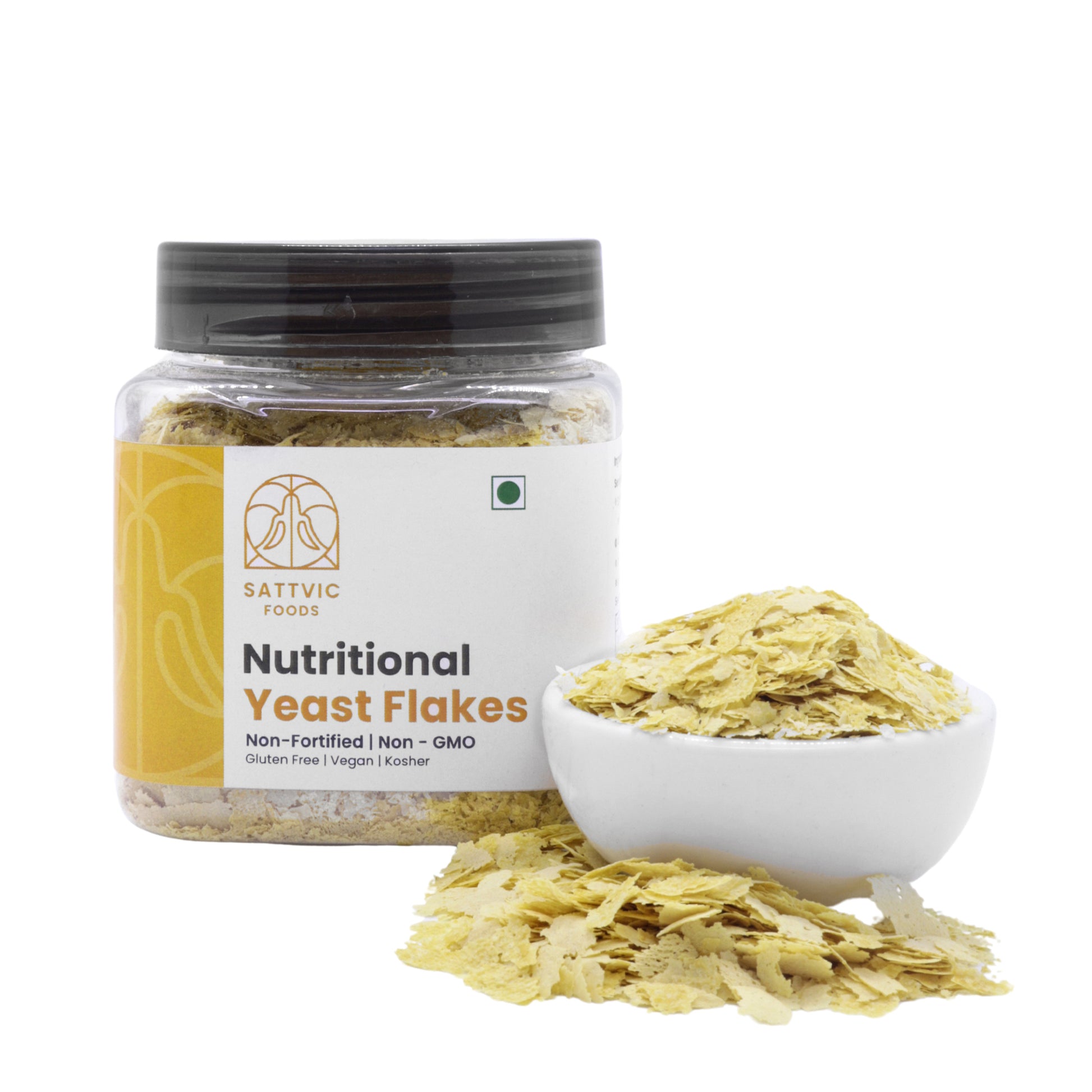 Nutritional Yeast Flakes - Non Fortified, Non GMO, Vegan, Gluten-Free