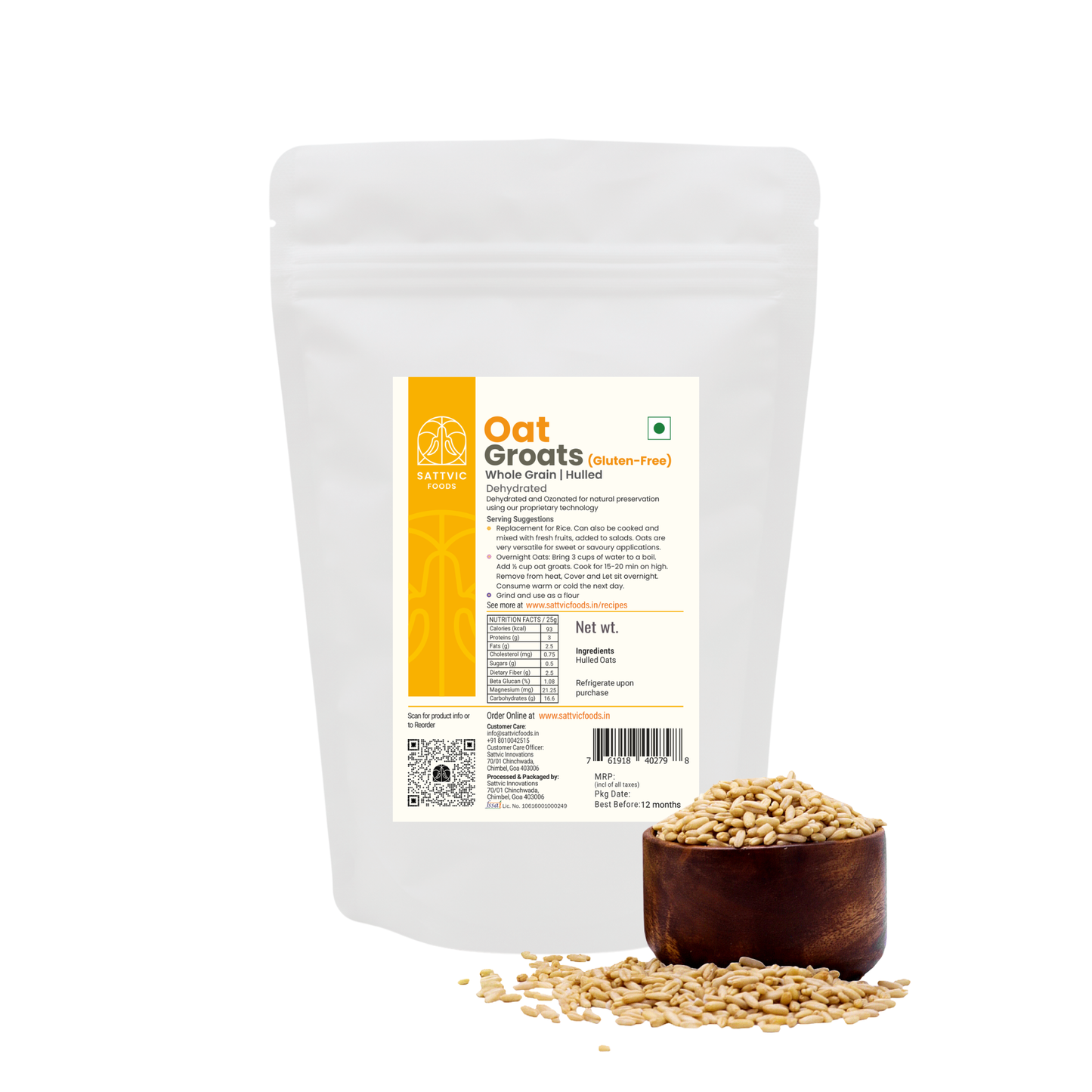 Hulled Oat Groats