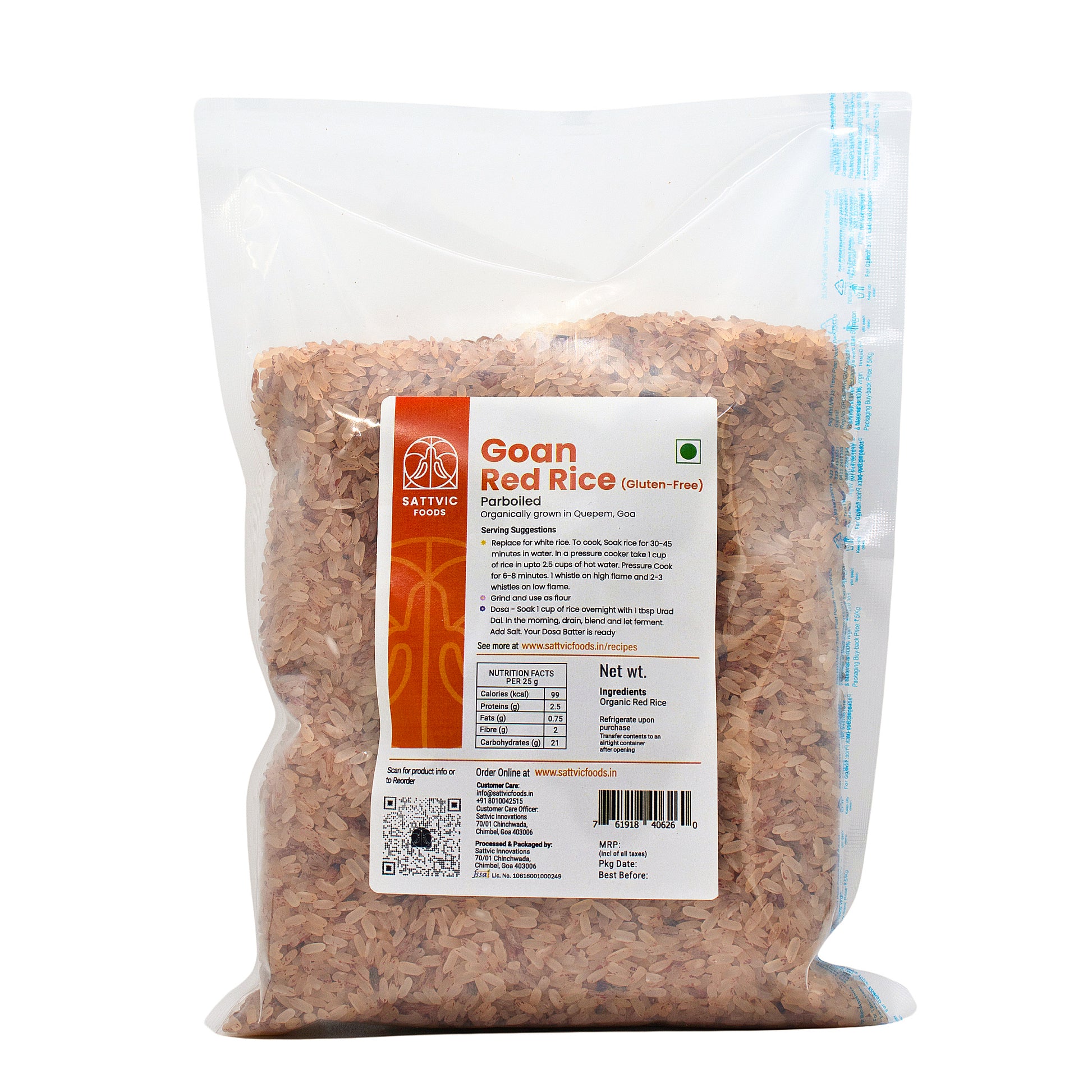 Organic Goan Red Rice