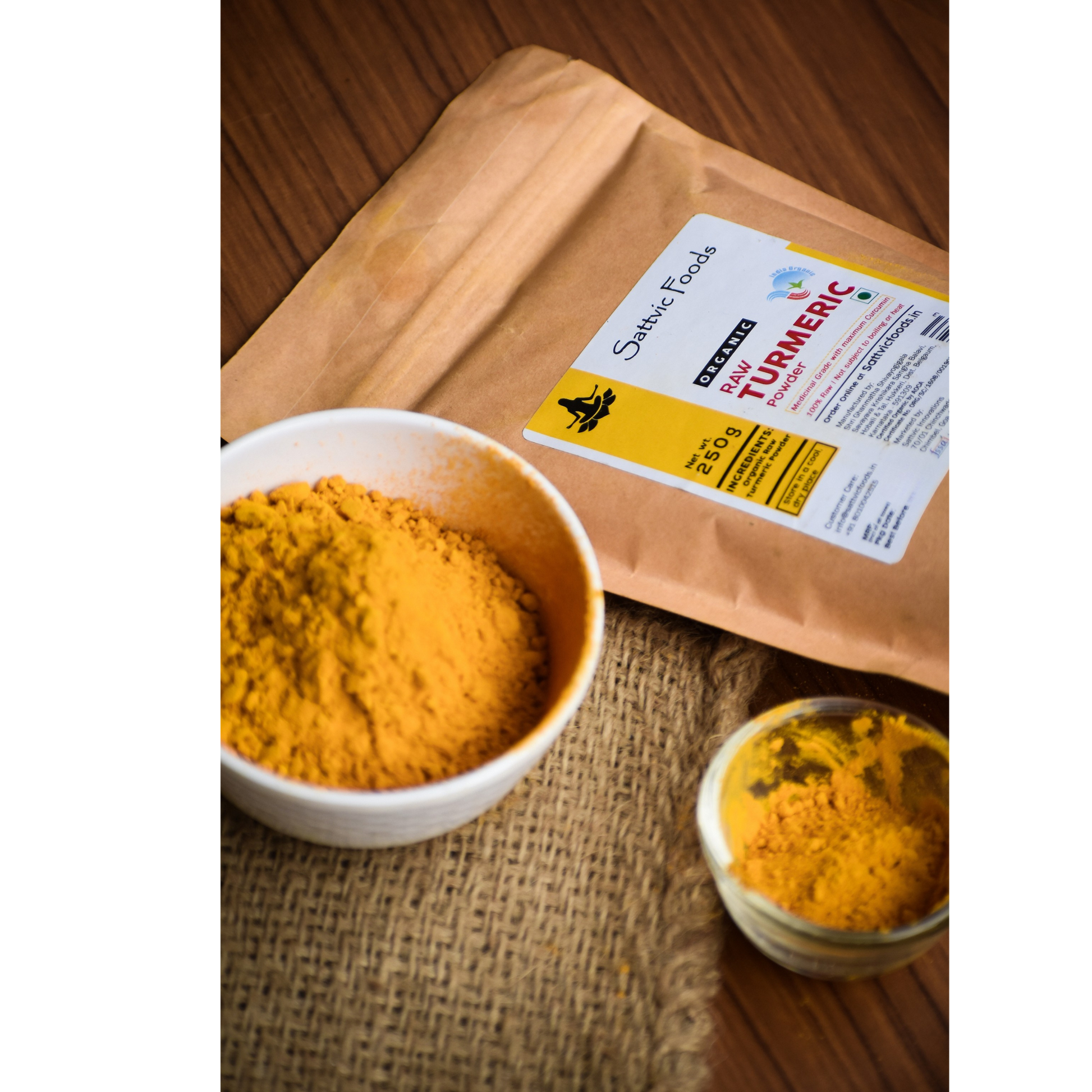 Organic Turmeric Powder – 100% Pure, Medicinal Grade