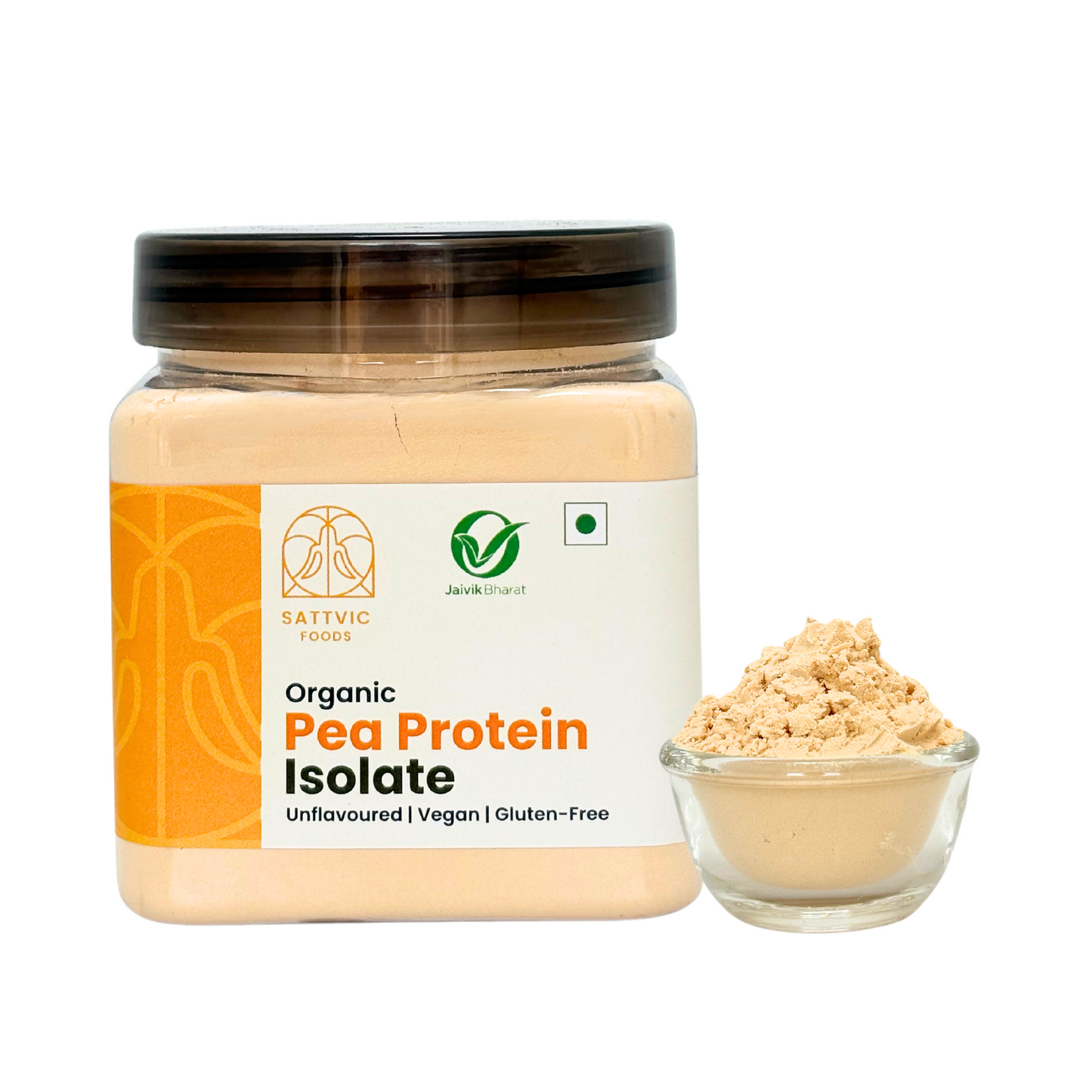 Pea Protein Isolate | Organic, Vegan & Lactose-Free