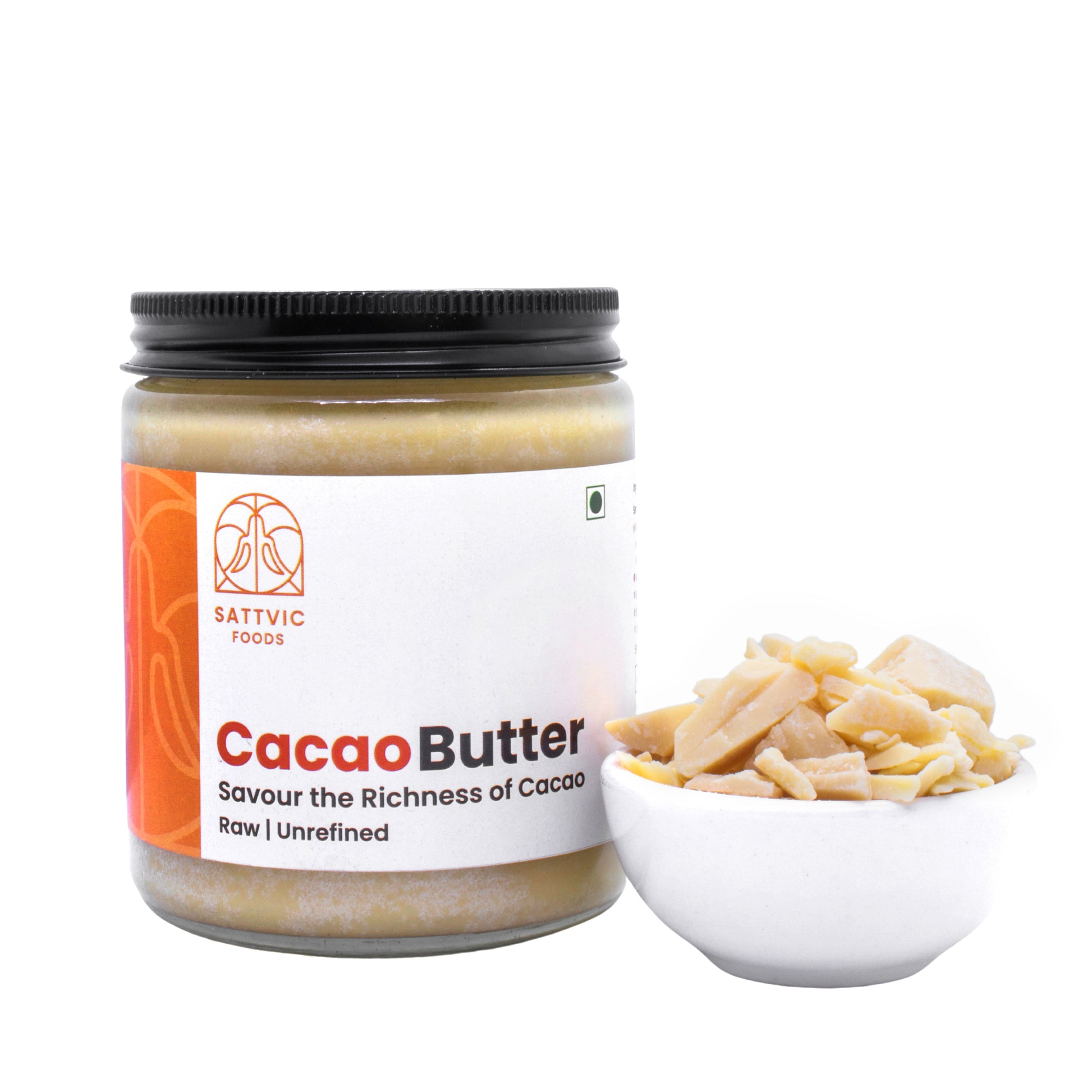 Sattvic foods Raw Cacao Butter