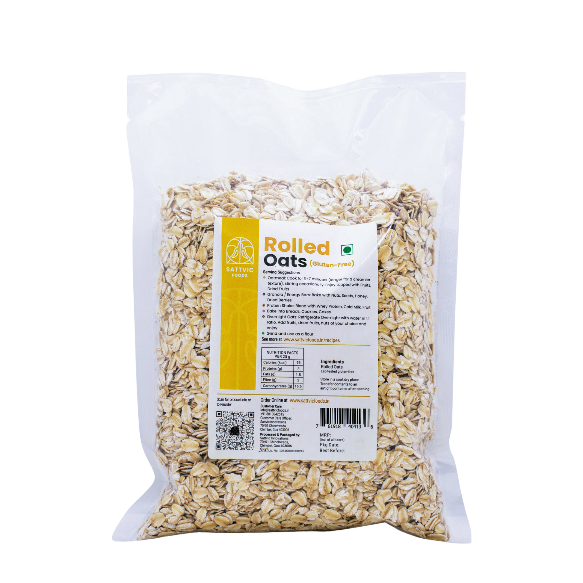 rolled oats