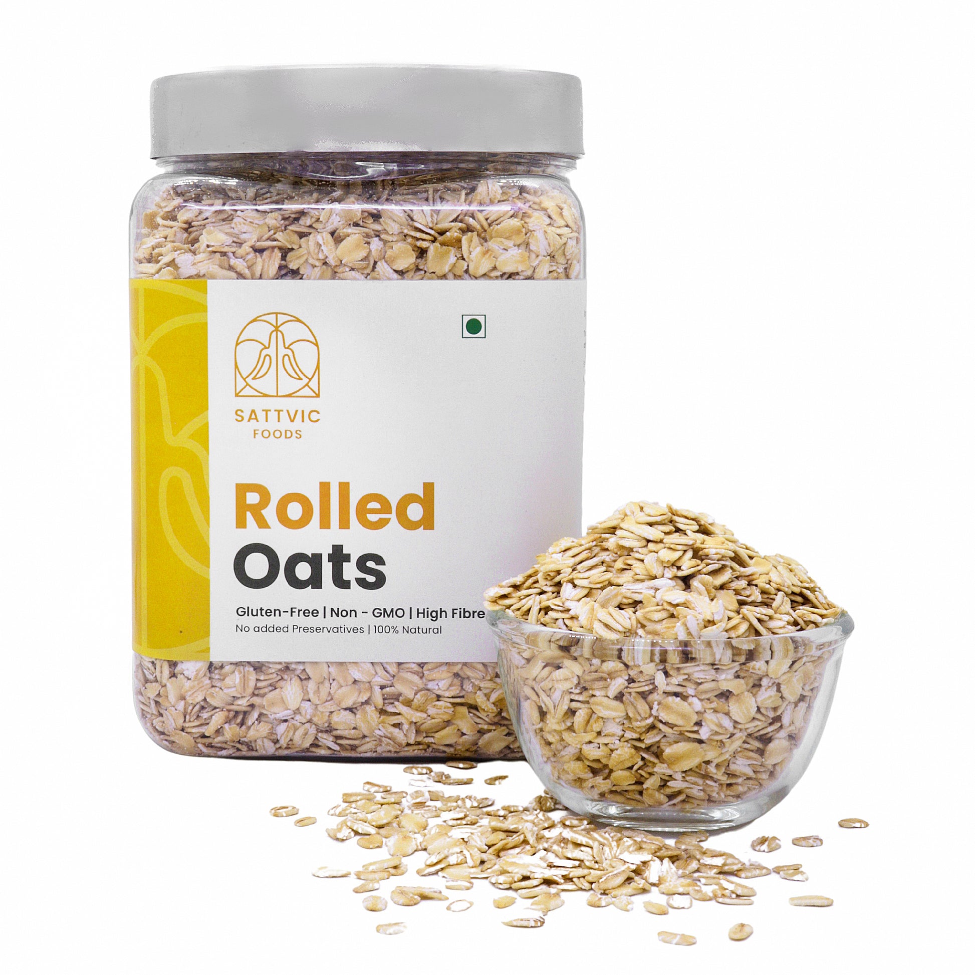 Rolled Oats | Jumbo-Sized, Gluten-free, Fibre-Rich