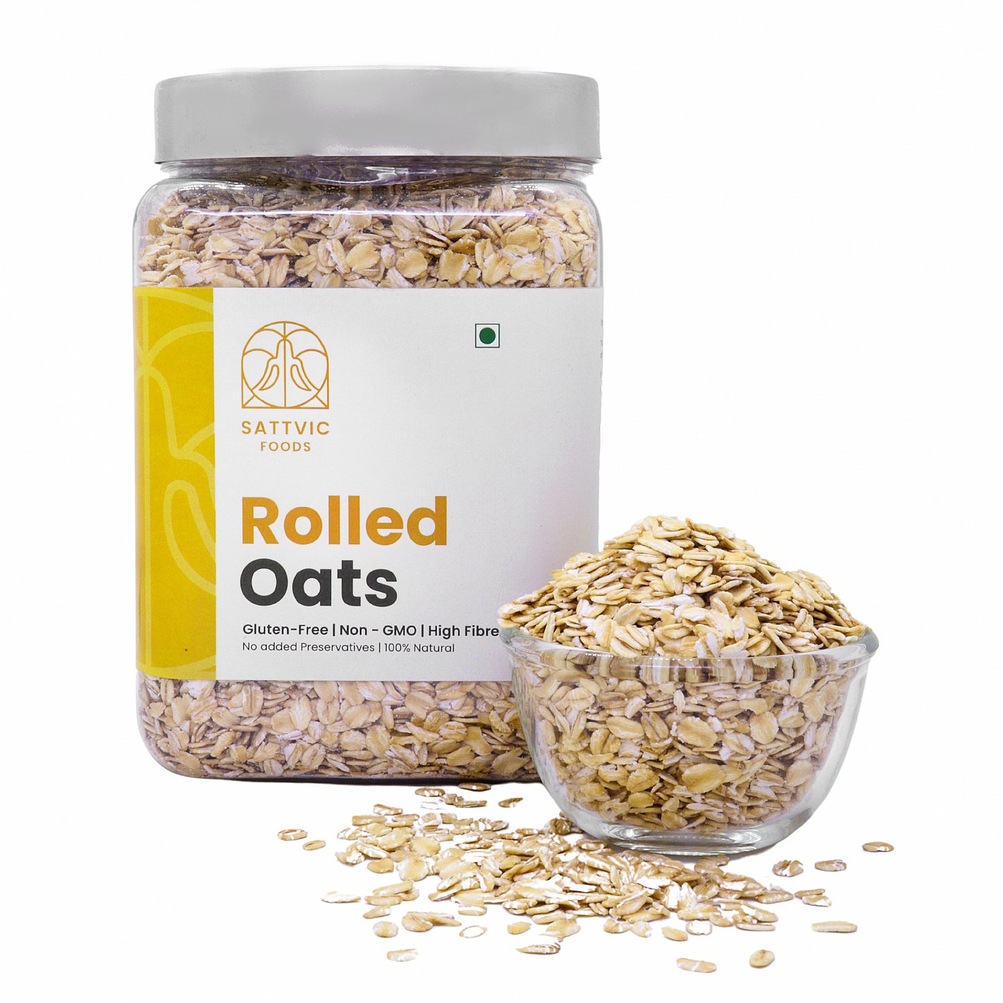 Rolled Oats | Jumbo-Sized, Gluten-free, Fibre-Rich