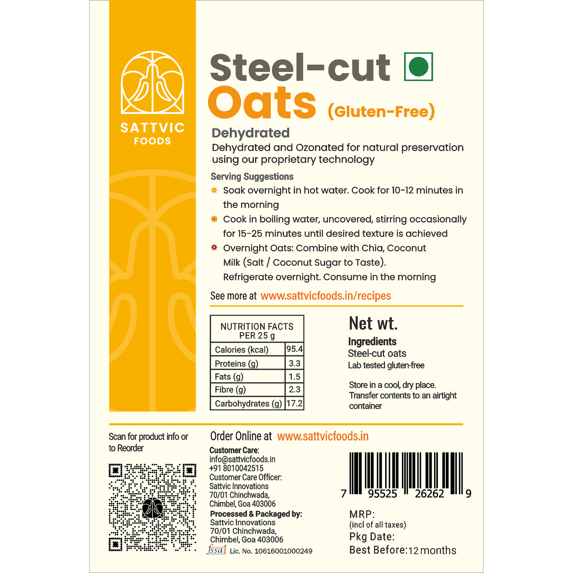 Oat Flour | Stone-Ground, Whole-Grain & Gluten-Free