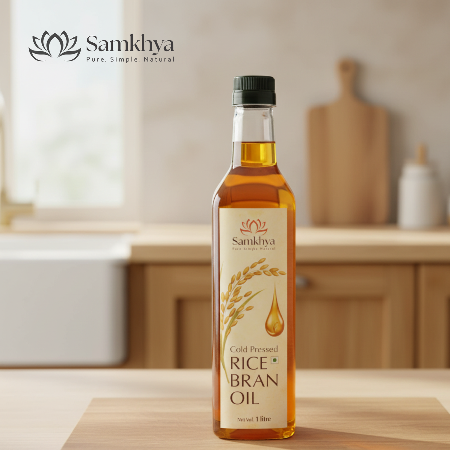 Samkhya  Cold-Pressed Rice Bran Oil