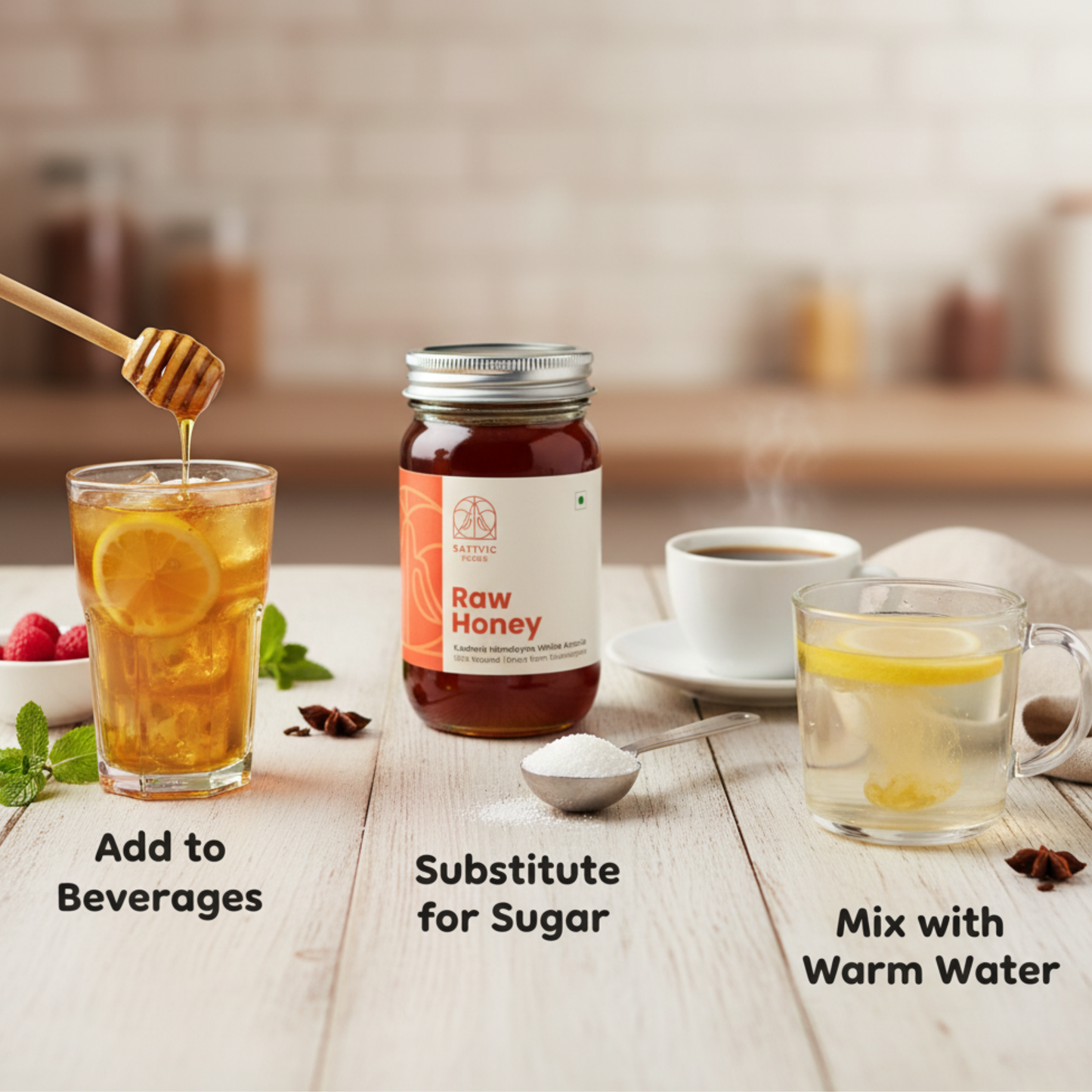 Raw Acacia Honey | Honey of Kashmir