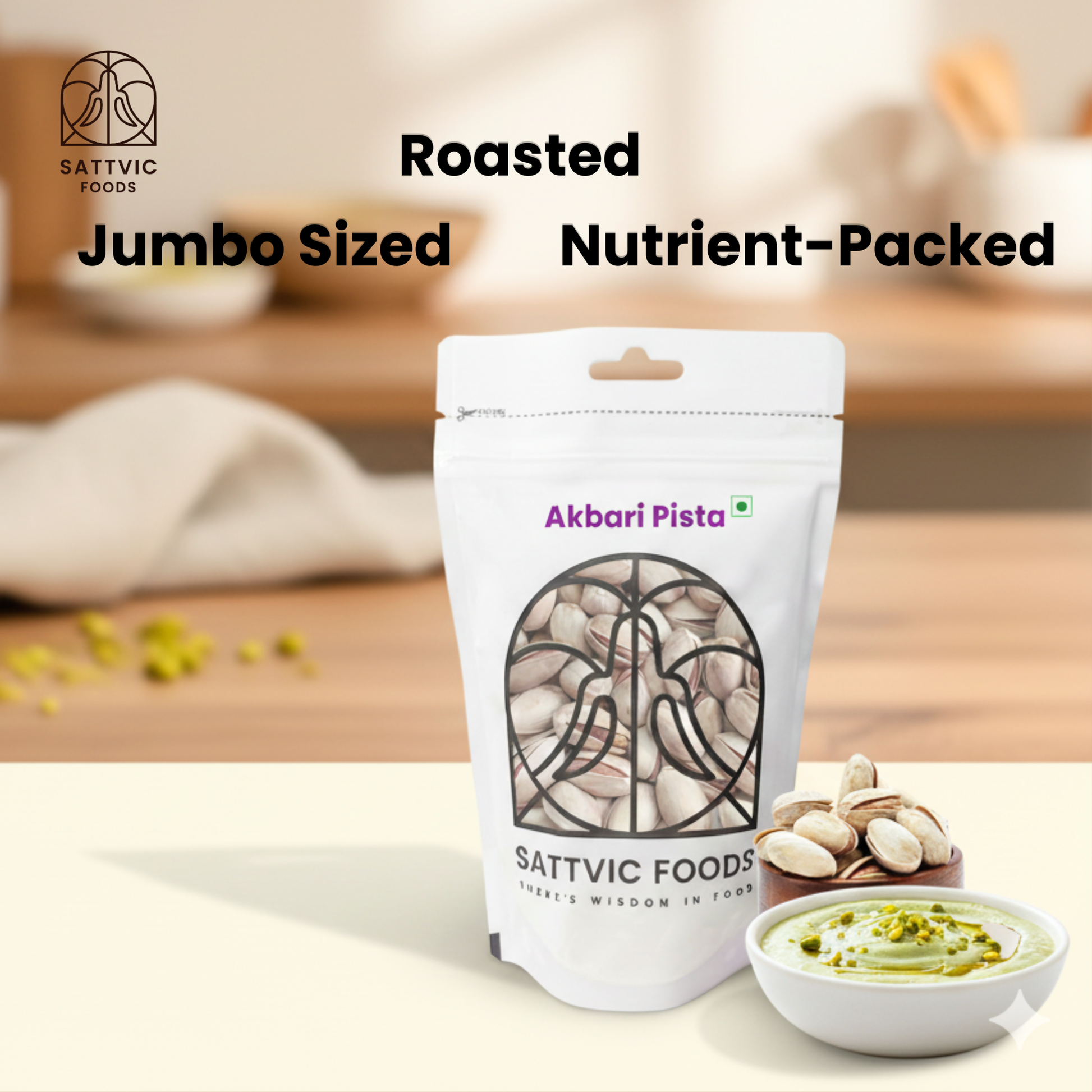 Akbari Pistas | Roasted and Salted | Jumbo size