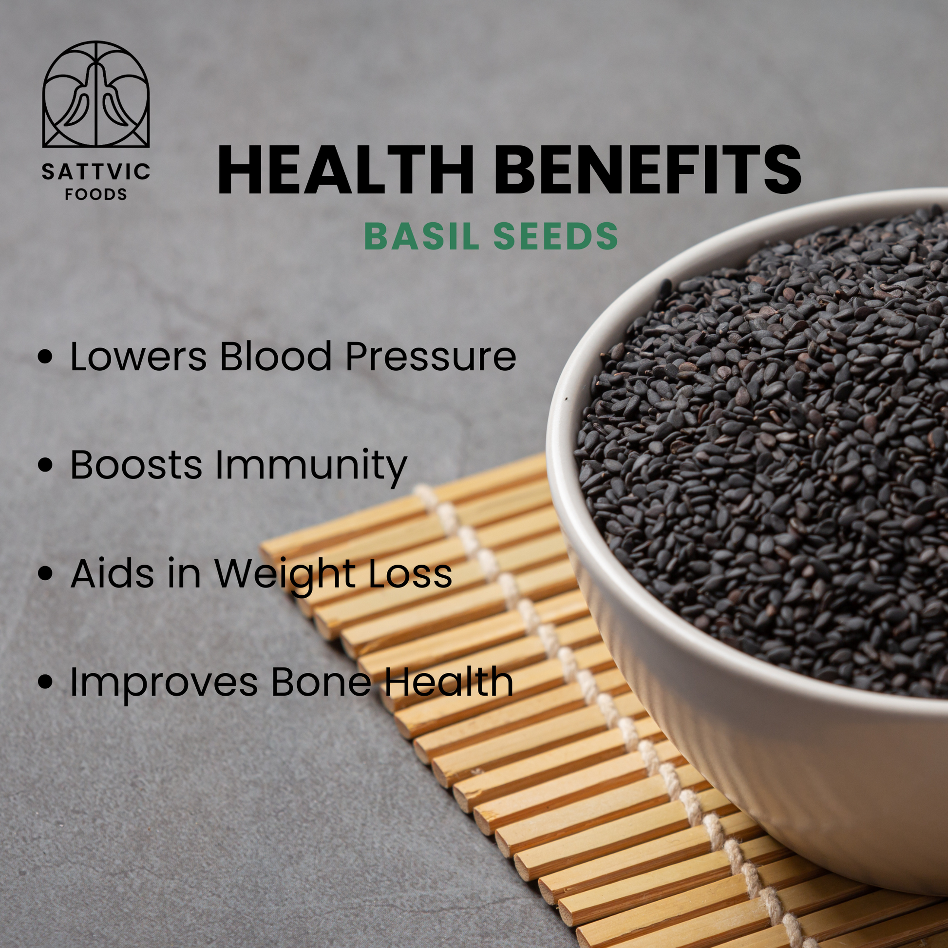 Basil Seeds Benefits
