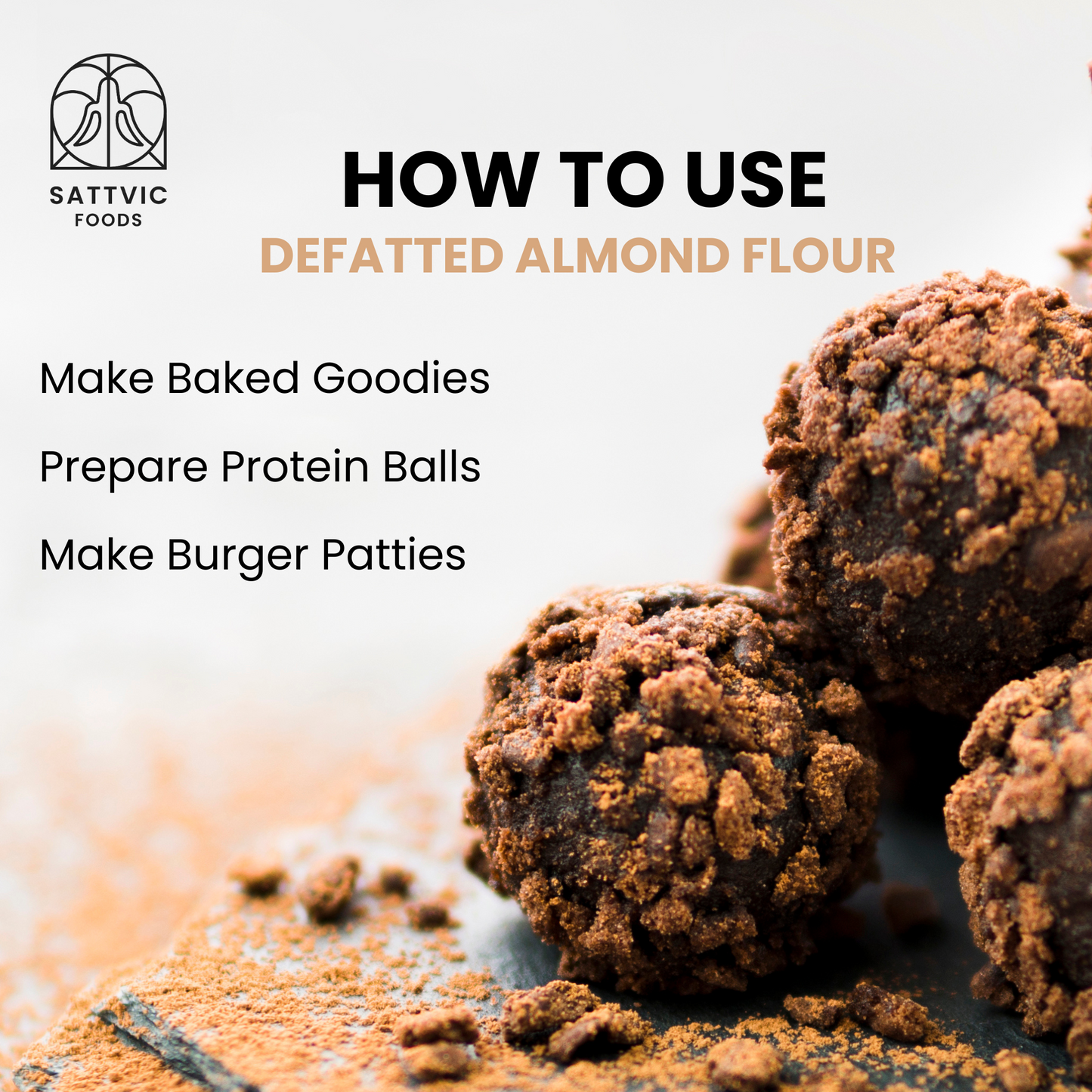 Defatted Almond Flour | Unblanched, Keto & Gluten-Free