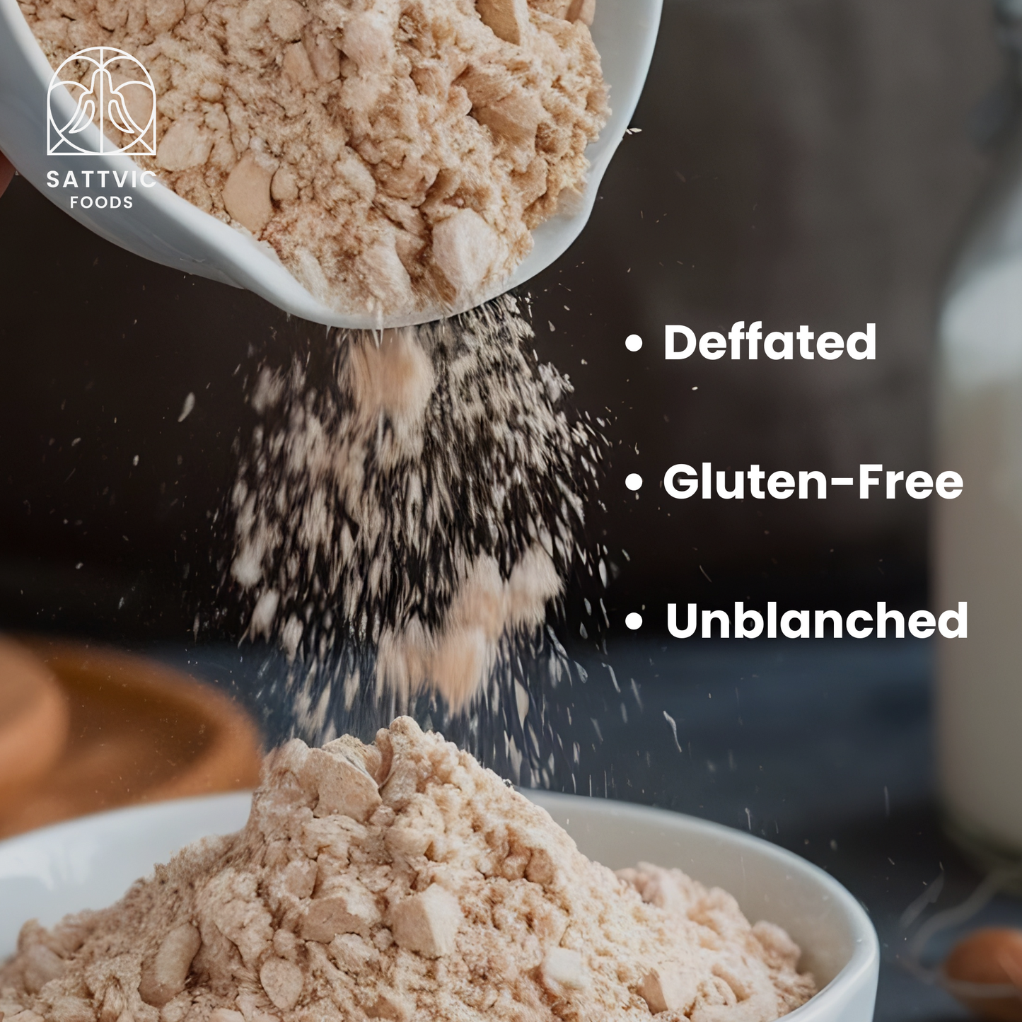 Defatted Almond Flour | Unblanched, Keto & Gluten-Free