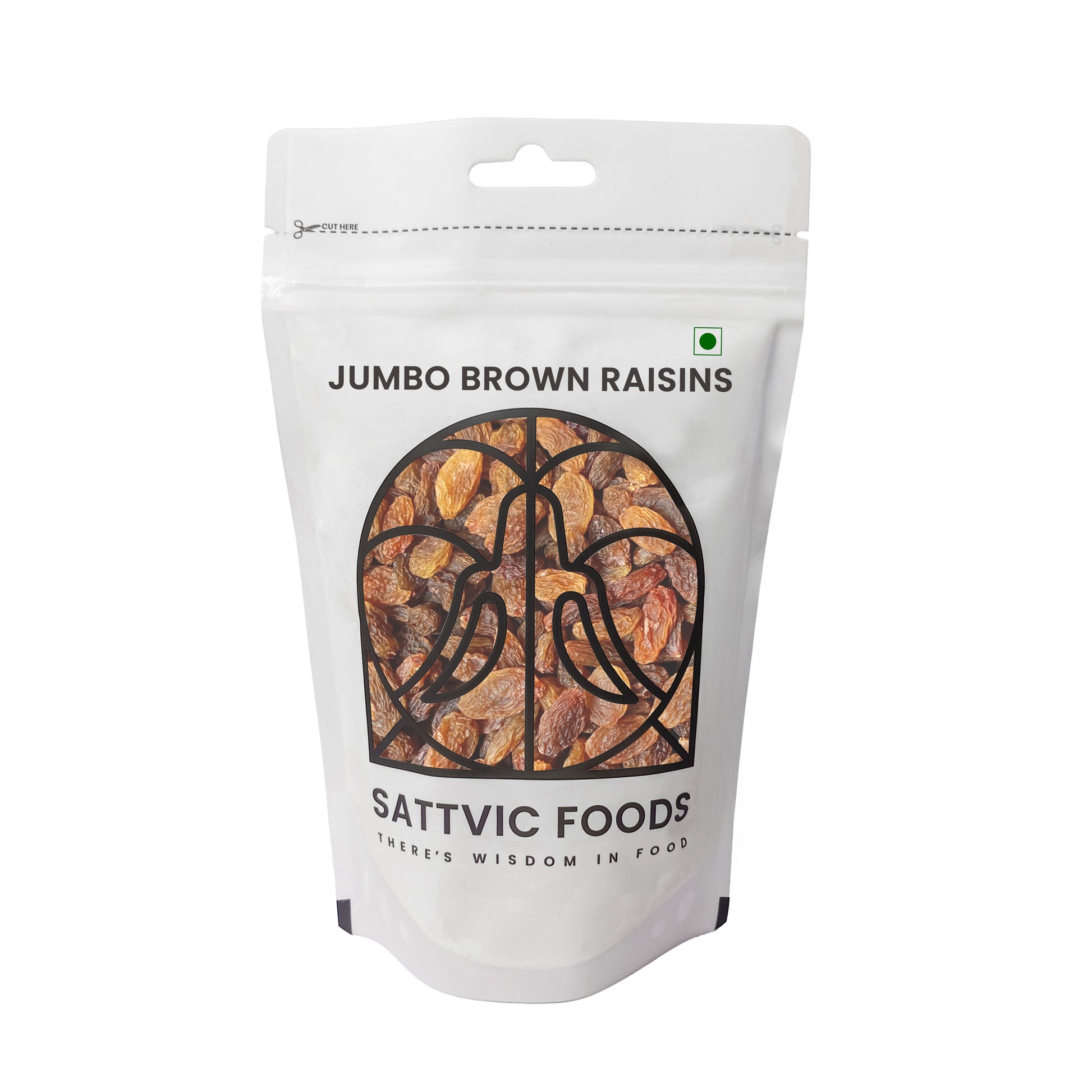 Jumbo brown raisins
