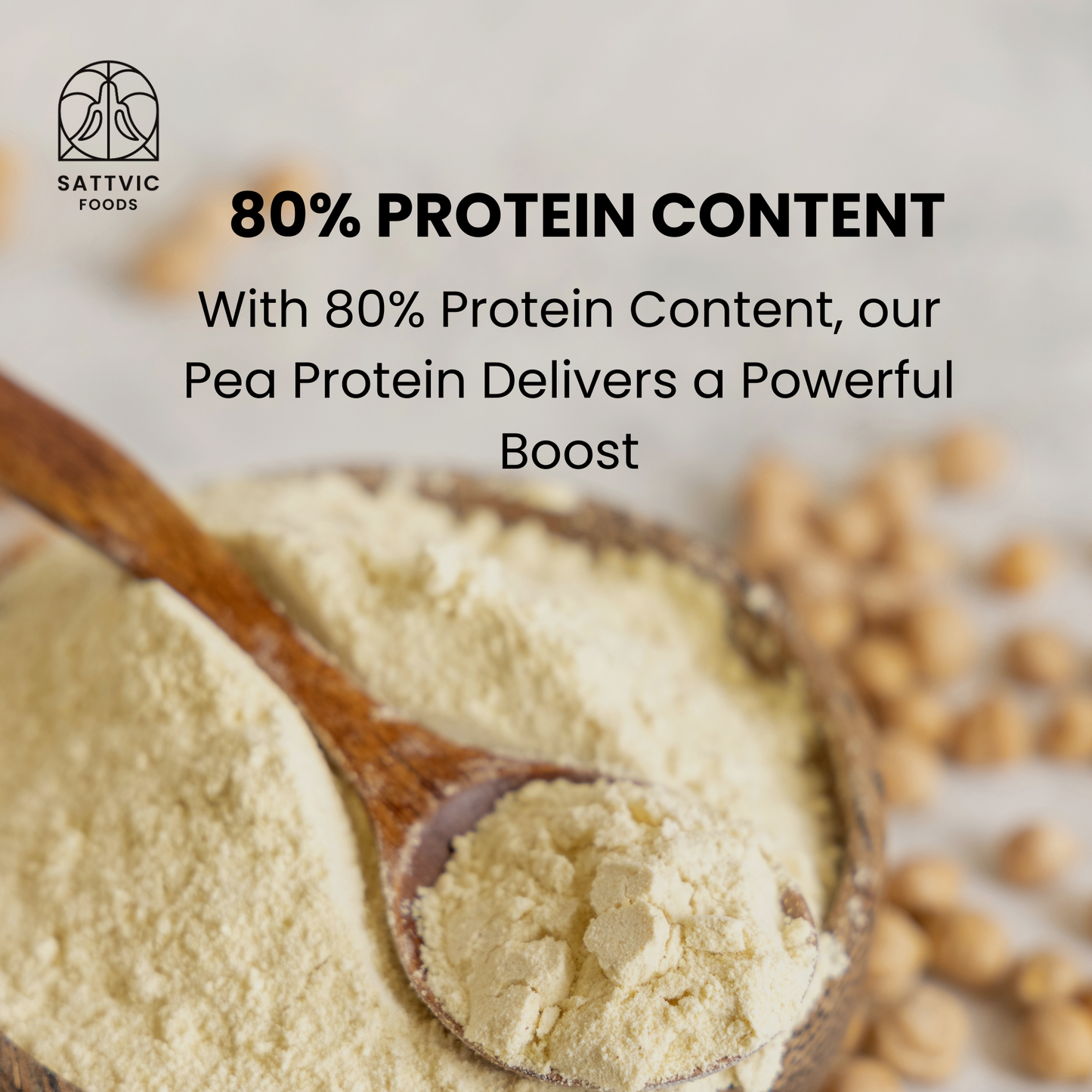 Pea Protein Isolate | Organic, Vegan & Lactose-Free