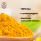 Raw organic turmeric powder