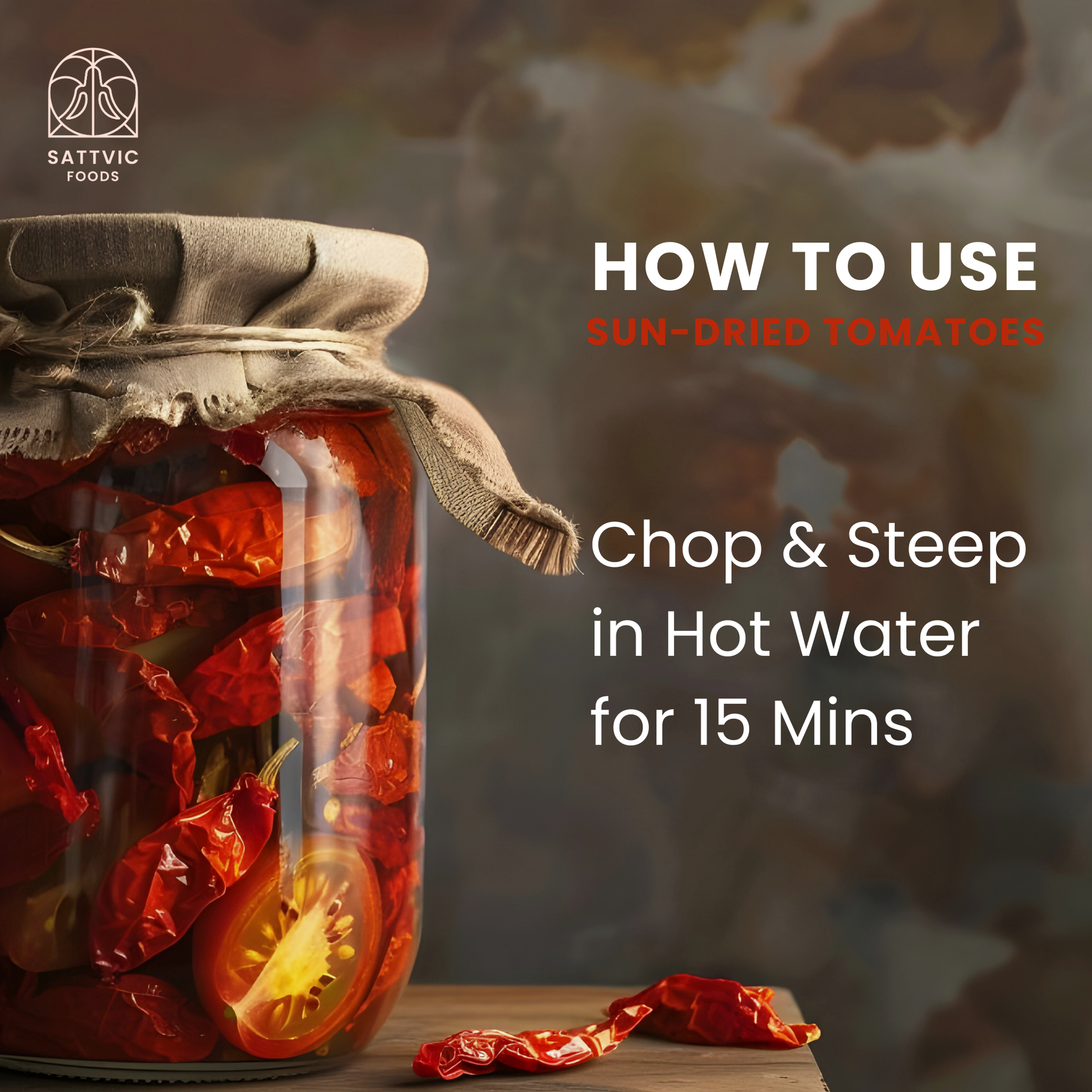 Sun-Dried Tomatoes, Indian Origin, 1% Olive Oil