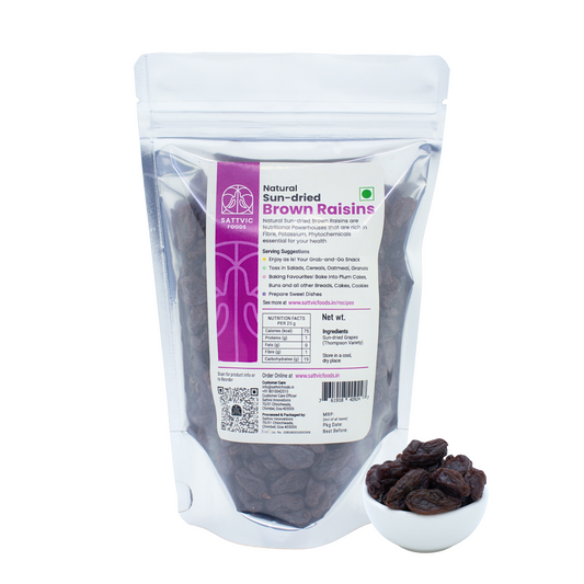 Sun-dried Brown Raisins (Premium Grade)