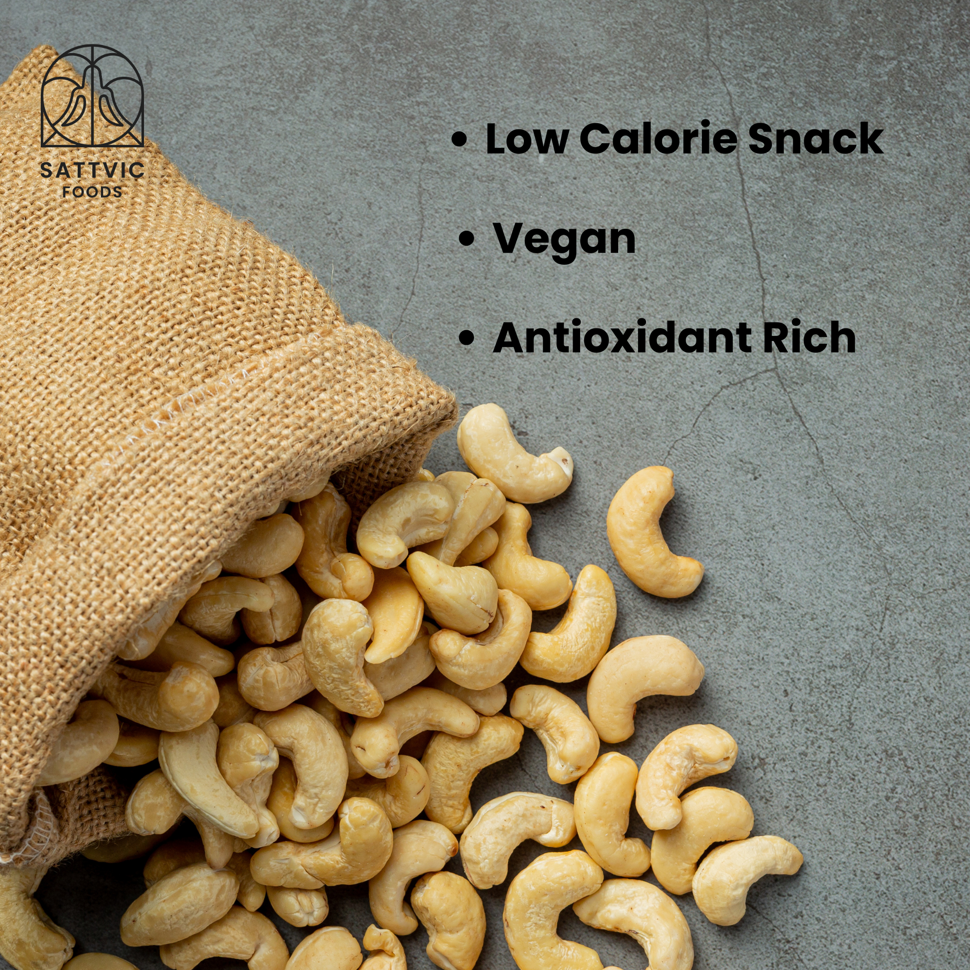 Goan Emperor Cashew Nuts (Roasted Plain)