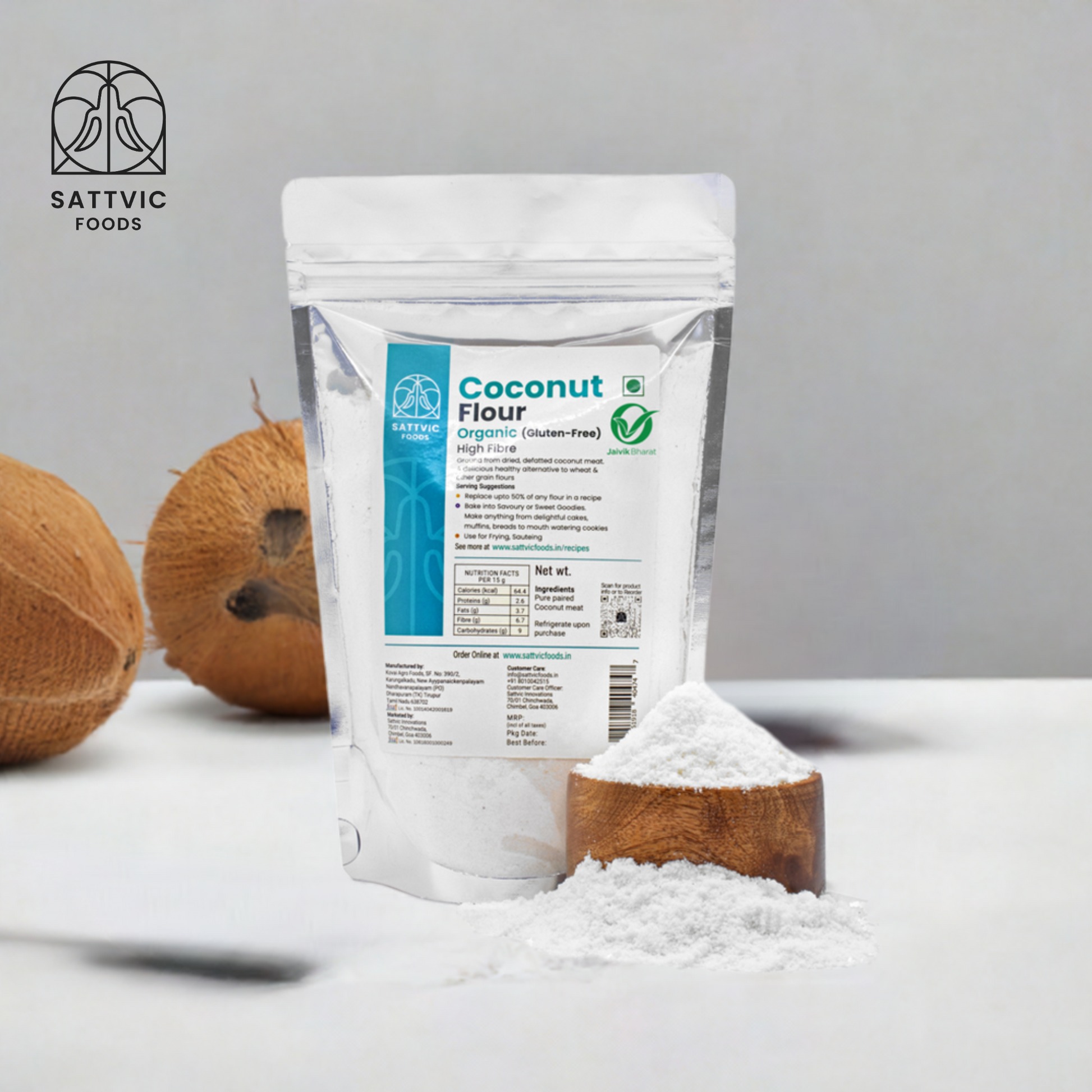 Coconut Flour | Defatted | Keto-Friendly
