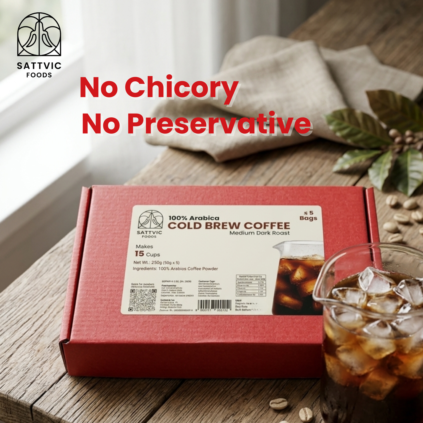 Cold Brew Coffee | High Caffeine and Low Acidity
