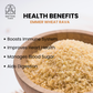A bowl of Khapli rava and its health benefits