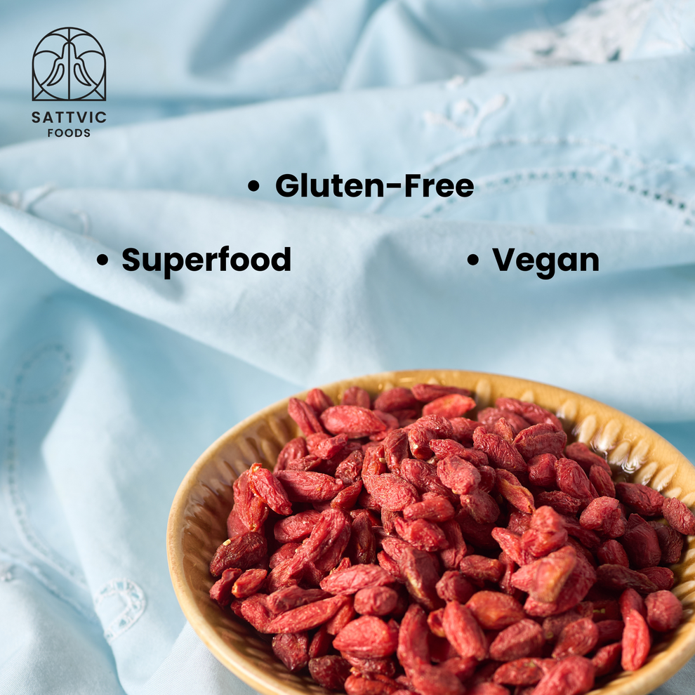 Goji Berries | Superfood and Nutrient Powerhouse – Sattvic Foods