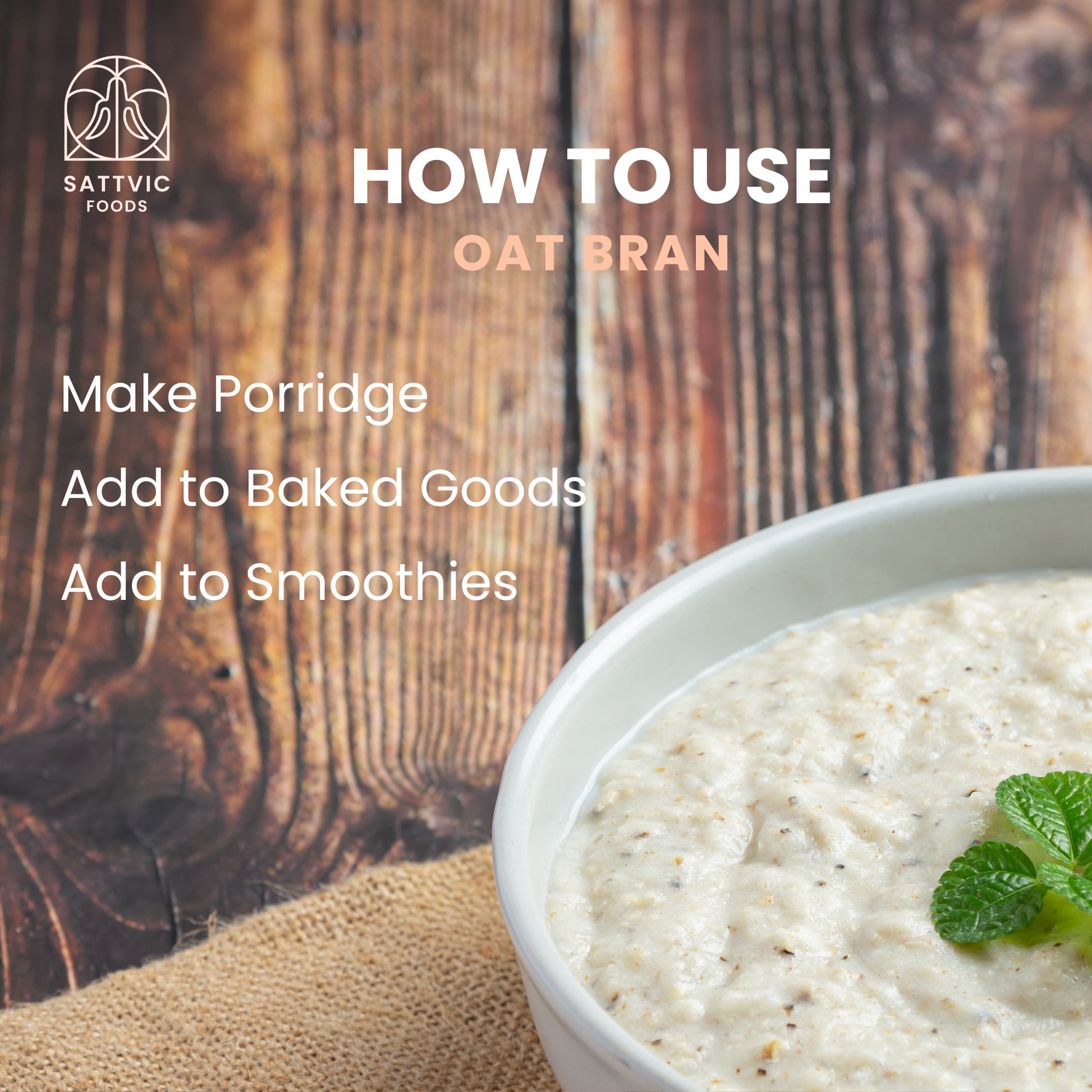 Oat Bran - Gluten-free & Fibre-Rich