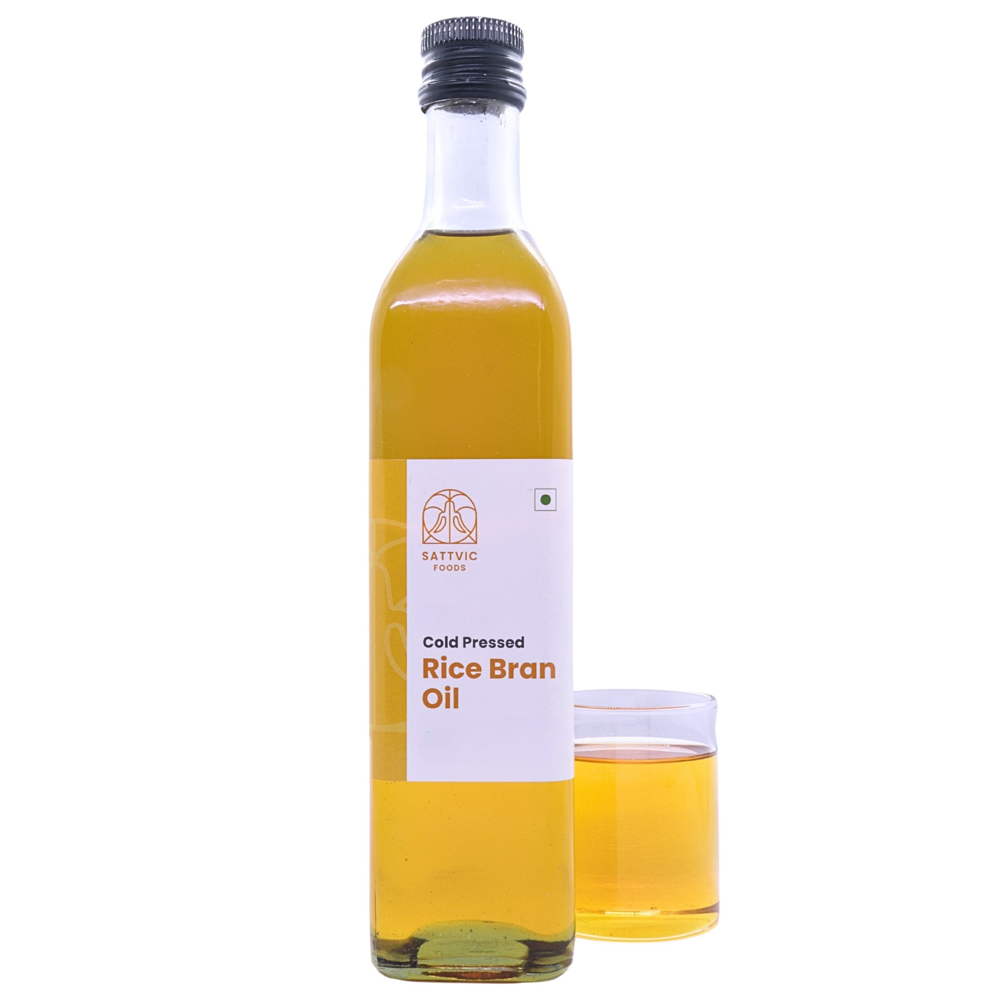 Rice Bran Oil | Cold-Pressed & Healthy Cooking Oil – Sattvic Foods