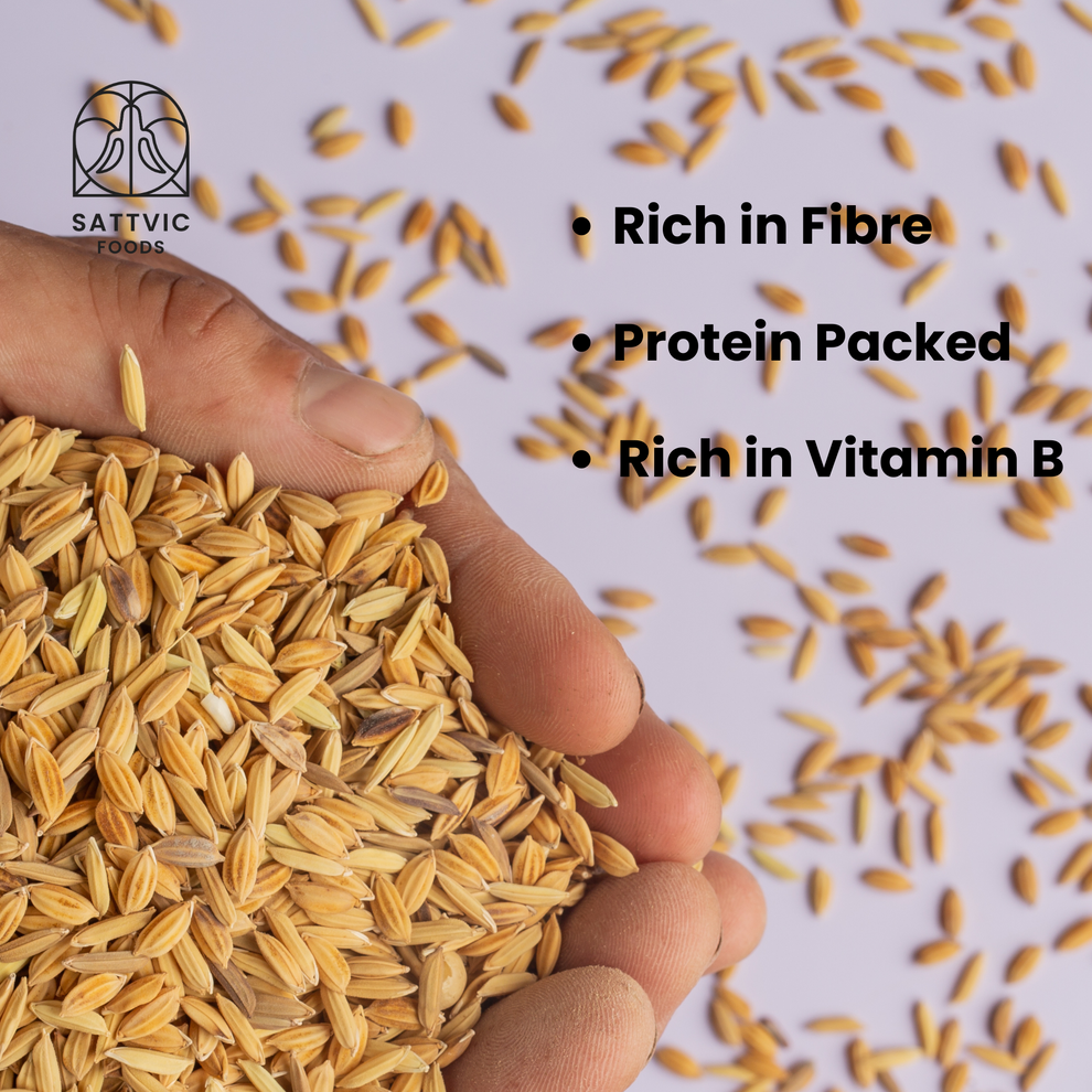 Products With Rye Himalayan Rye Grains | Rich in Dietary Fibre – Sattvic Foods