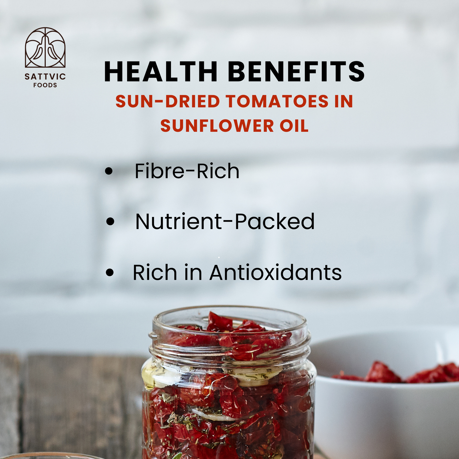 Sun-Dried Tomatoes in Sunflower Oil | Ready to Eat