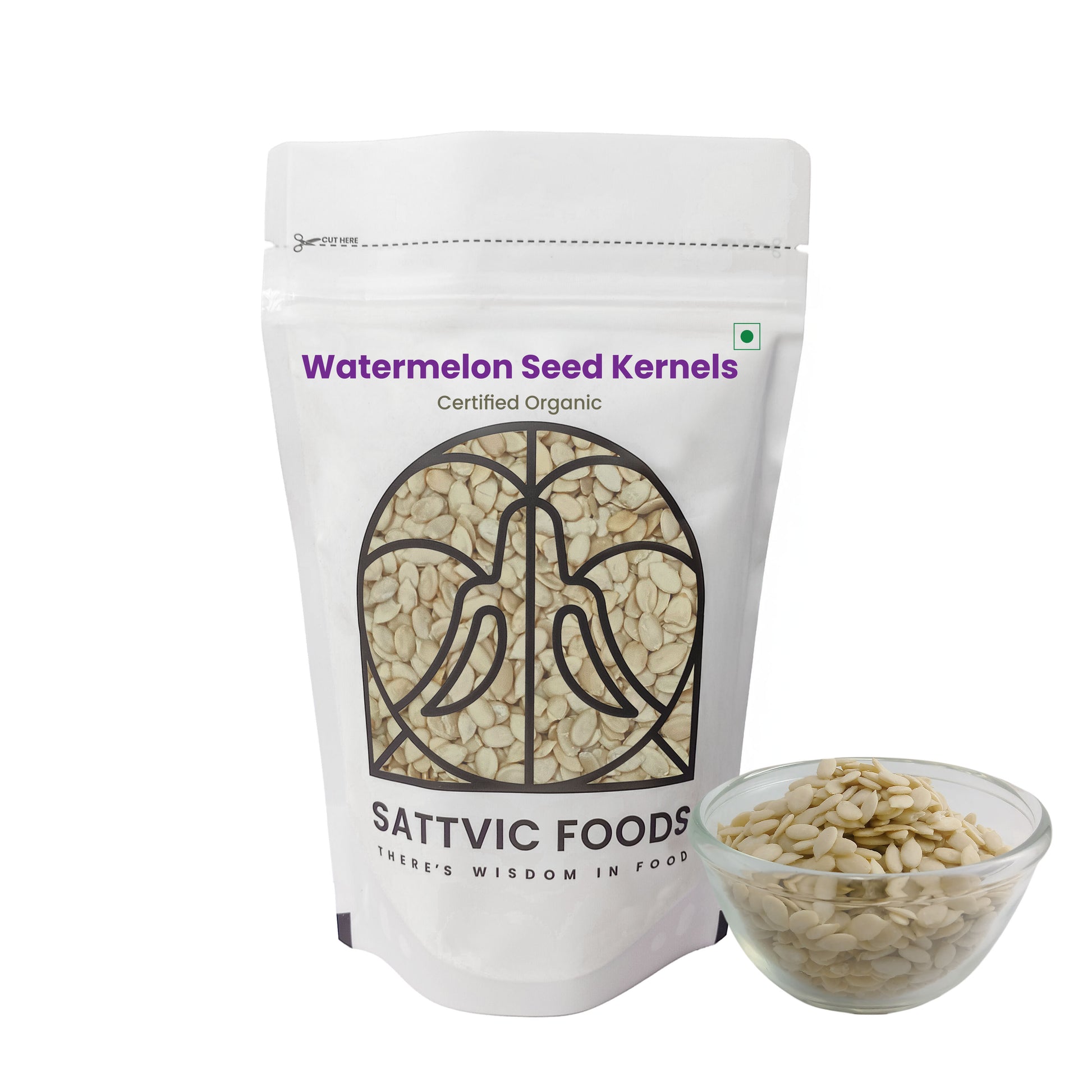 Sattvic Foods Watermelon Seed Kernels